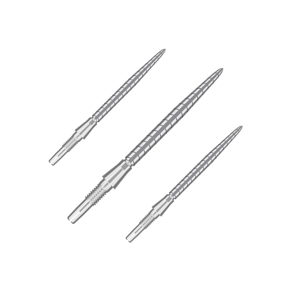 Target Swiss Storm Quartz Dart Tips - Silver