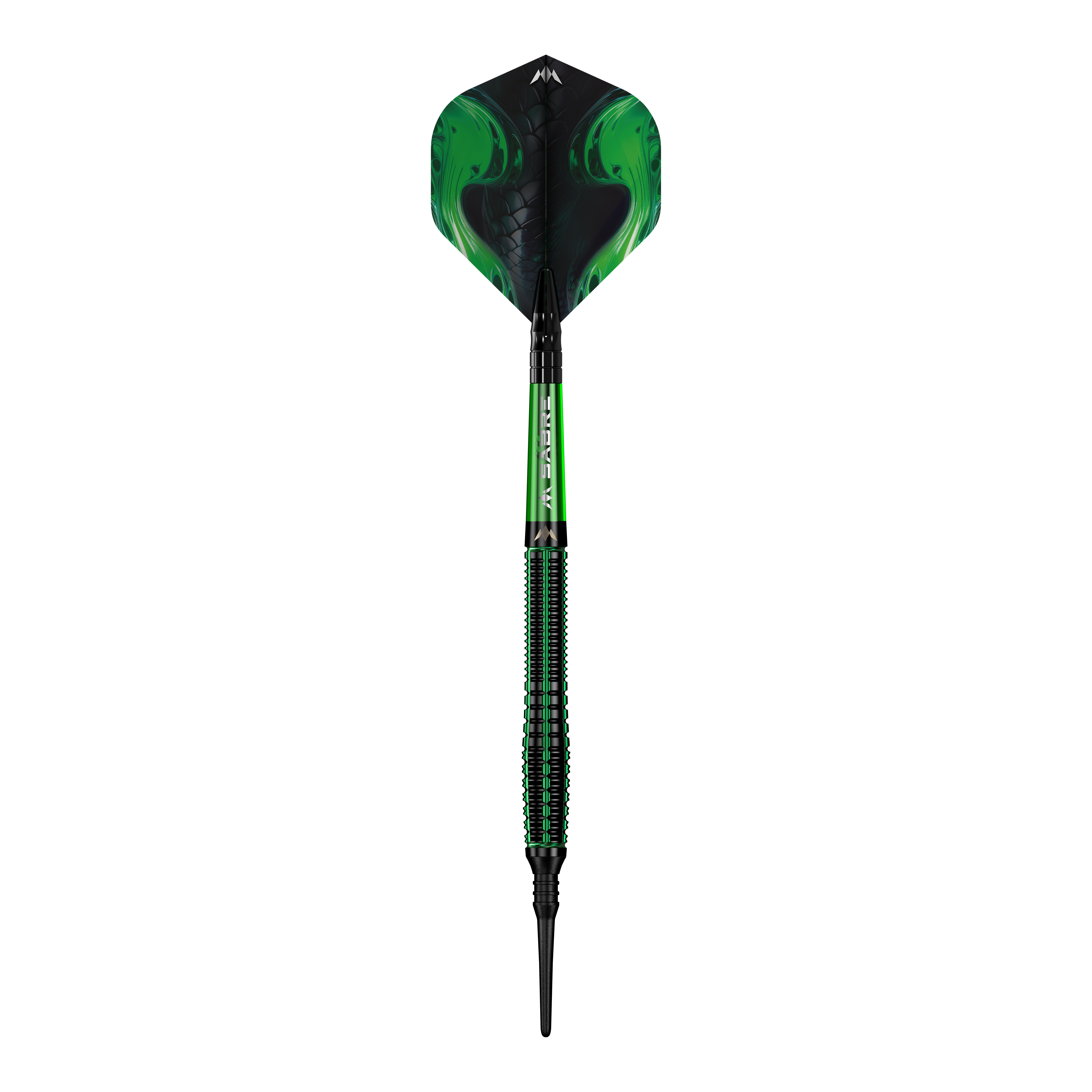 Mission Venom Softdarts - 20g Ein einzelner Mission Venom Softdart - 20g wird gezeigt. Die Details des Schafts sind sichtbar.