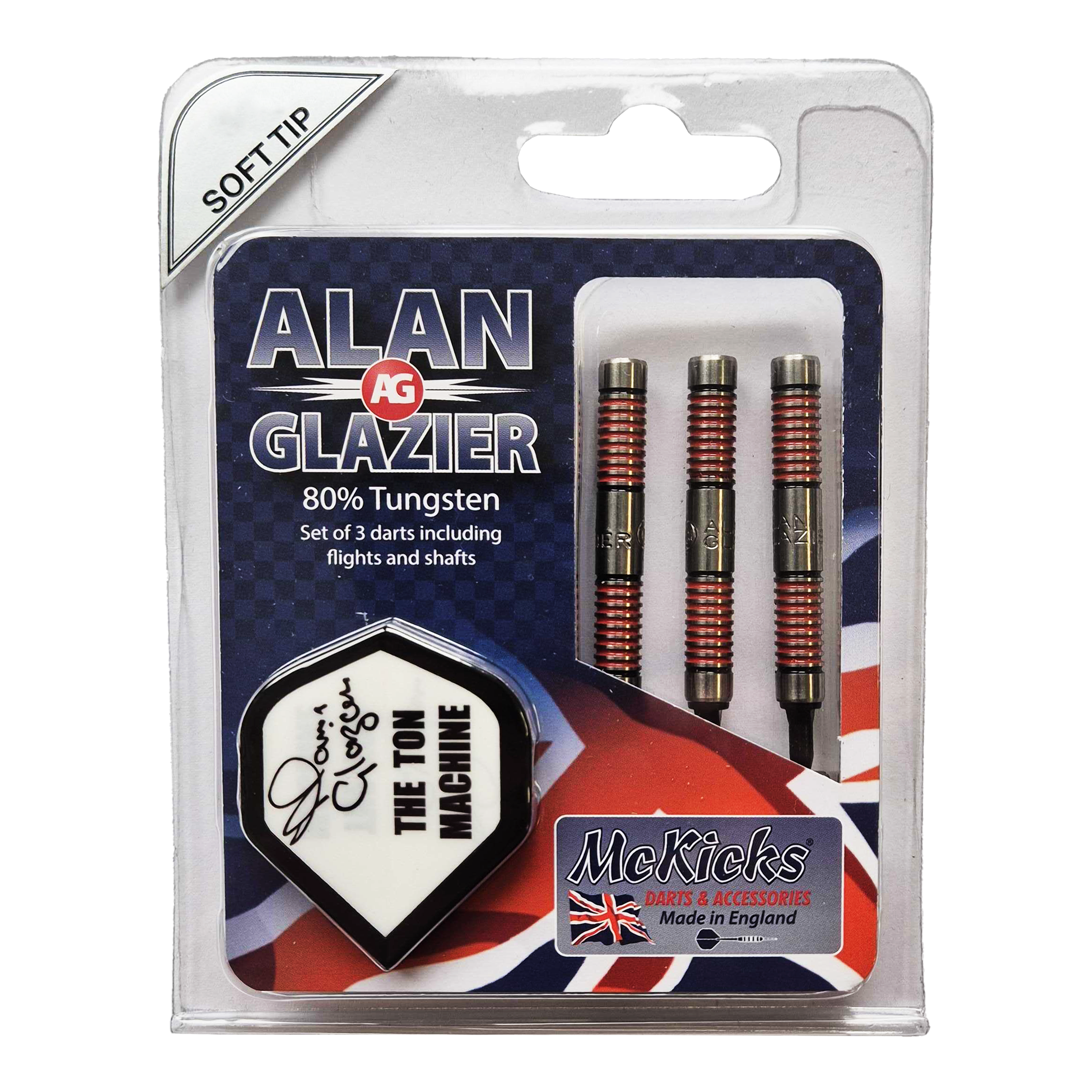 McKicks Alam Glazier Soft Darts - 16g McKicks Alam Glazier Soft Darts - 16g