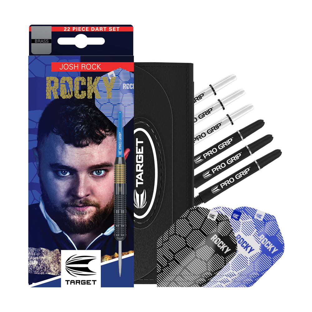 Target Josh Rock Brass Steel Darts - 22g