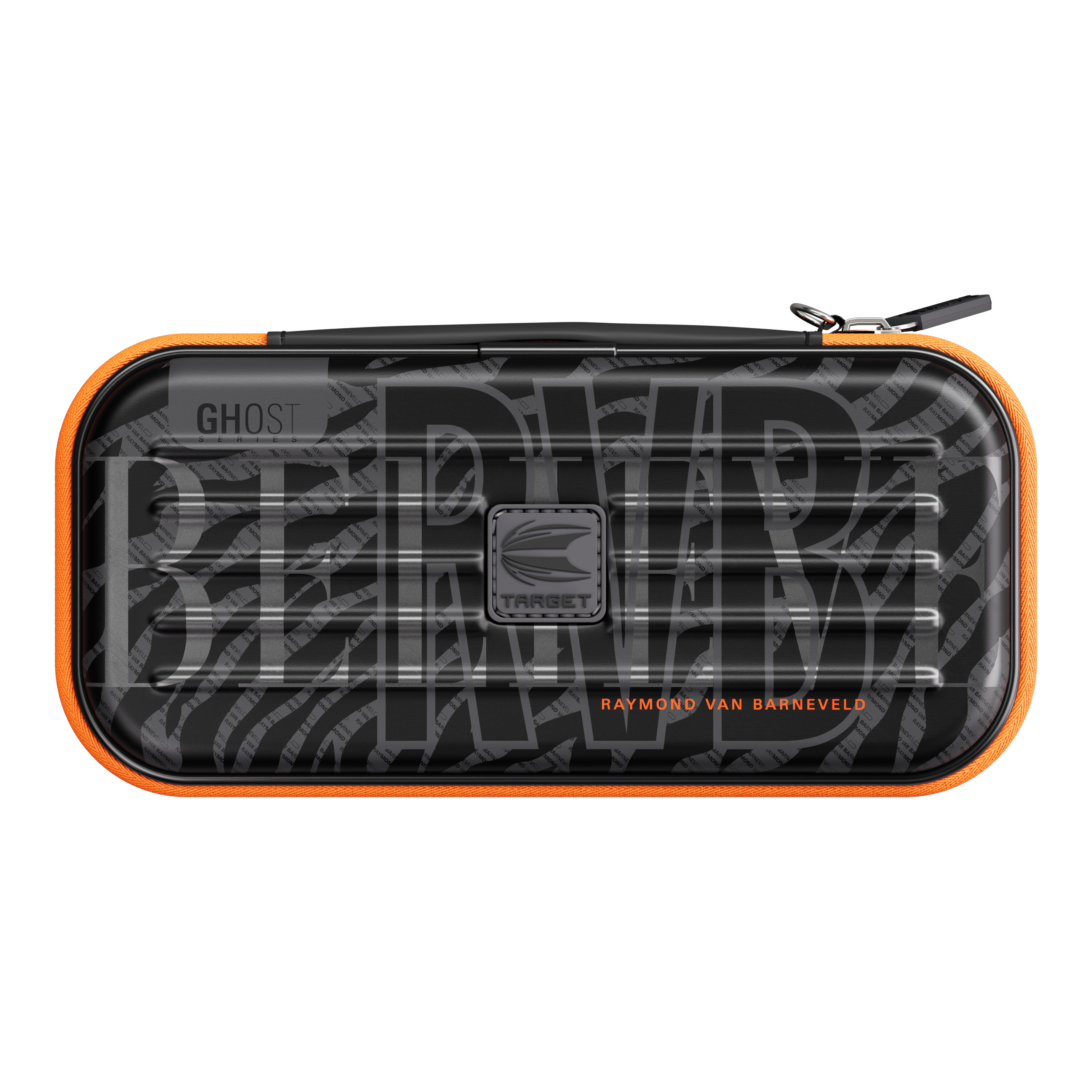 Takoma Ghost Series Raymond Van Barneveld dart case Abgebildet ist das Takoma Ghost Series Raymond Van Barneveld Dartcase. Dieses Produkt schützt und transportiert Dartutensilien.