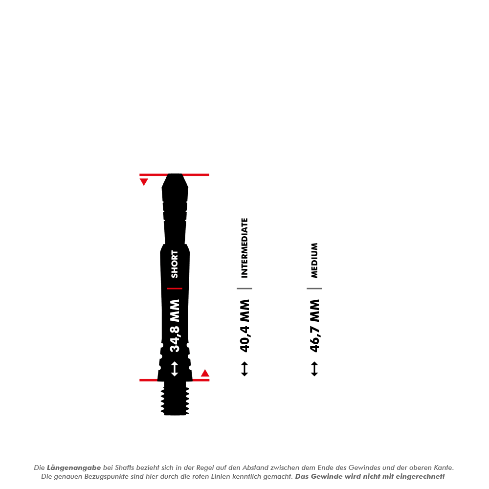 Target Power Titanium GEN9 shafts