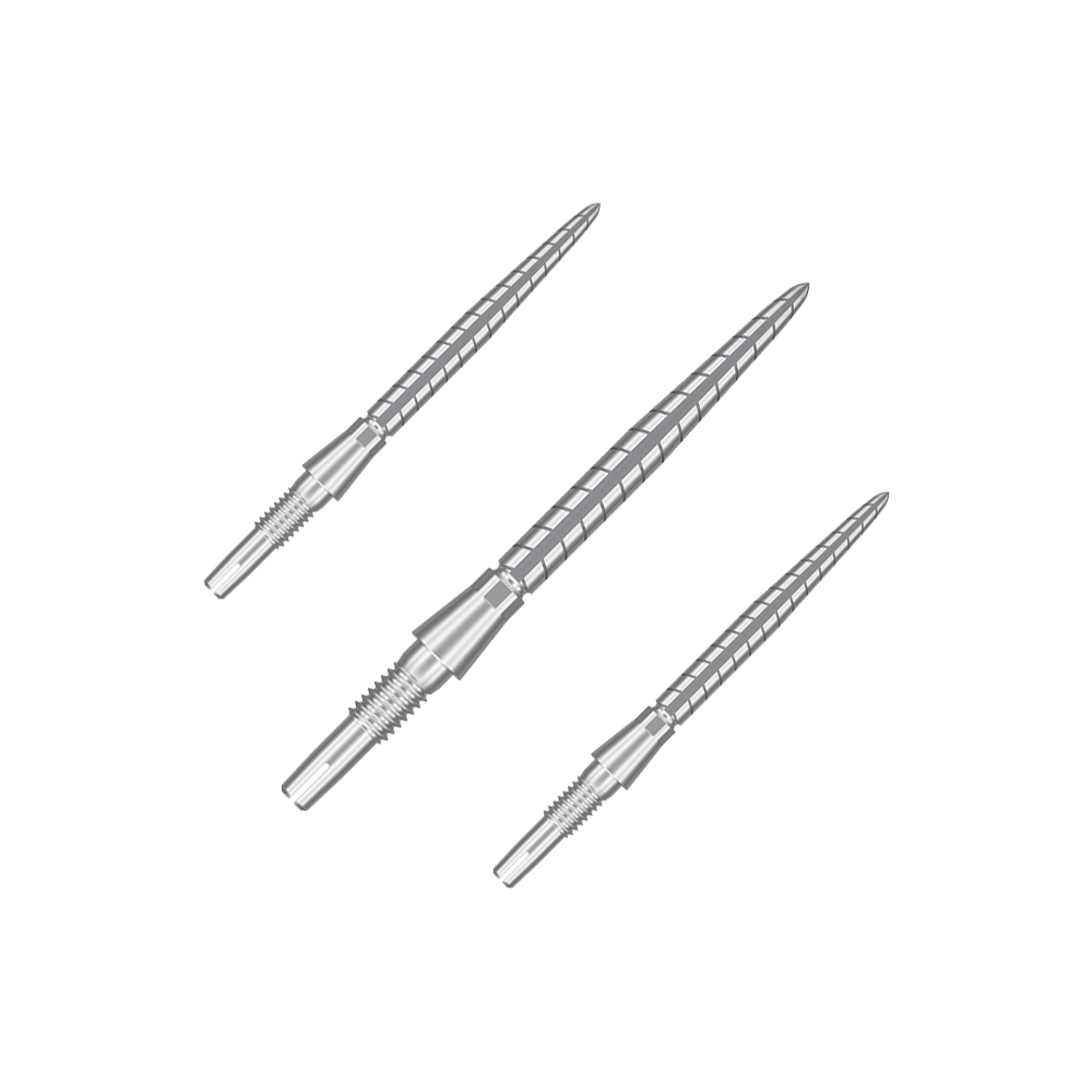 Target Swiss Storm Quartz Dart Tips - Silver