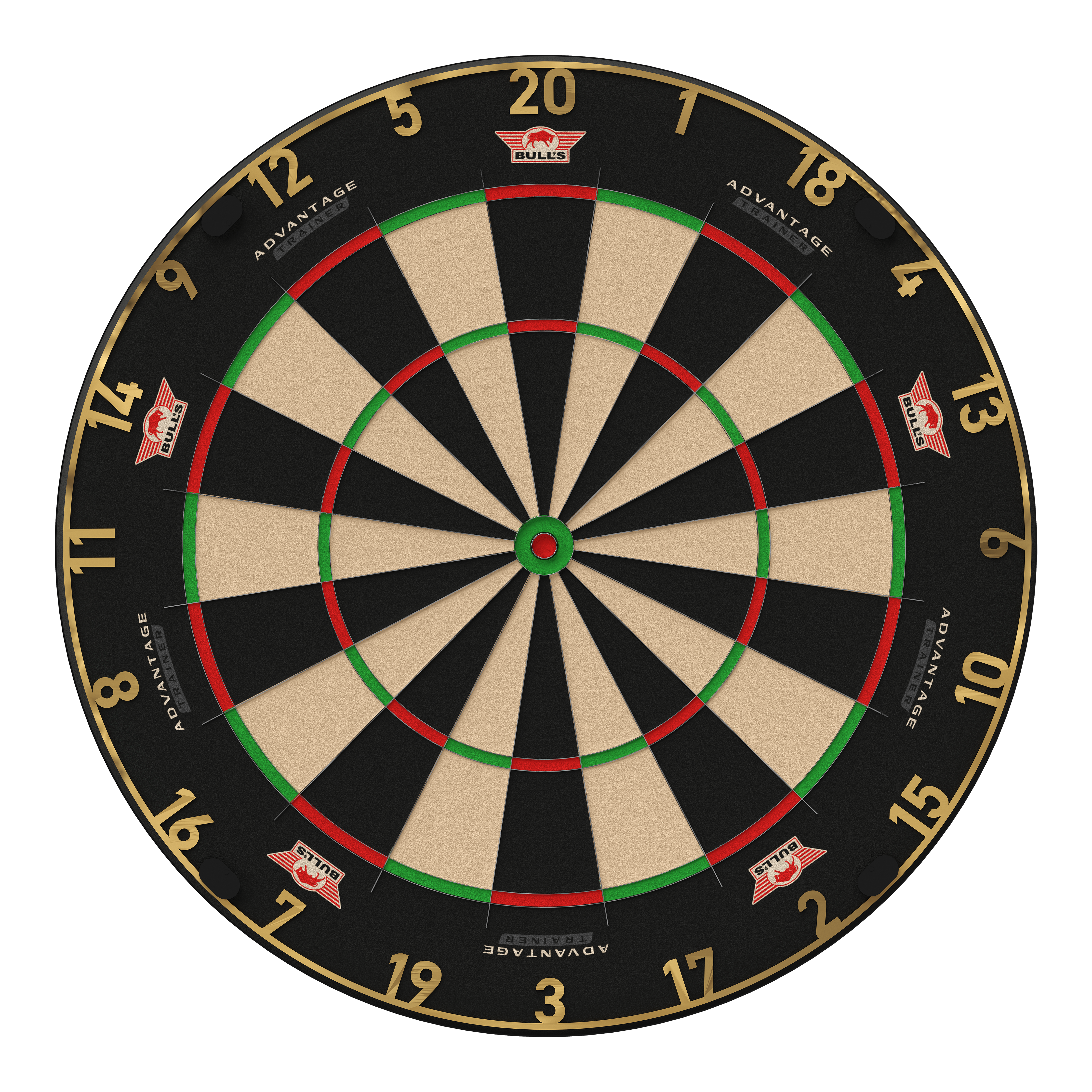 Bulls NL Advantage 8 TRAINER steel dartboard Abgebildet ist das Bulls NL Advantage 8 TRAINER Steeldartboard. Die Scheibe eignet sich für Präzisionstraining.