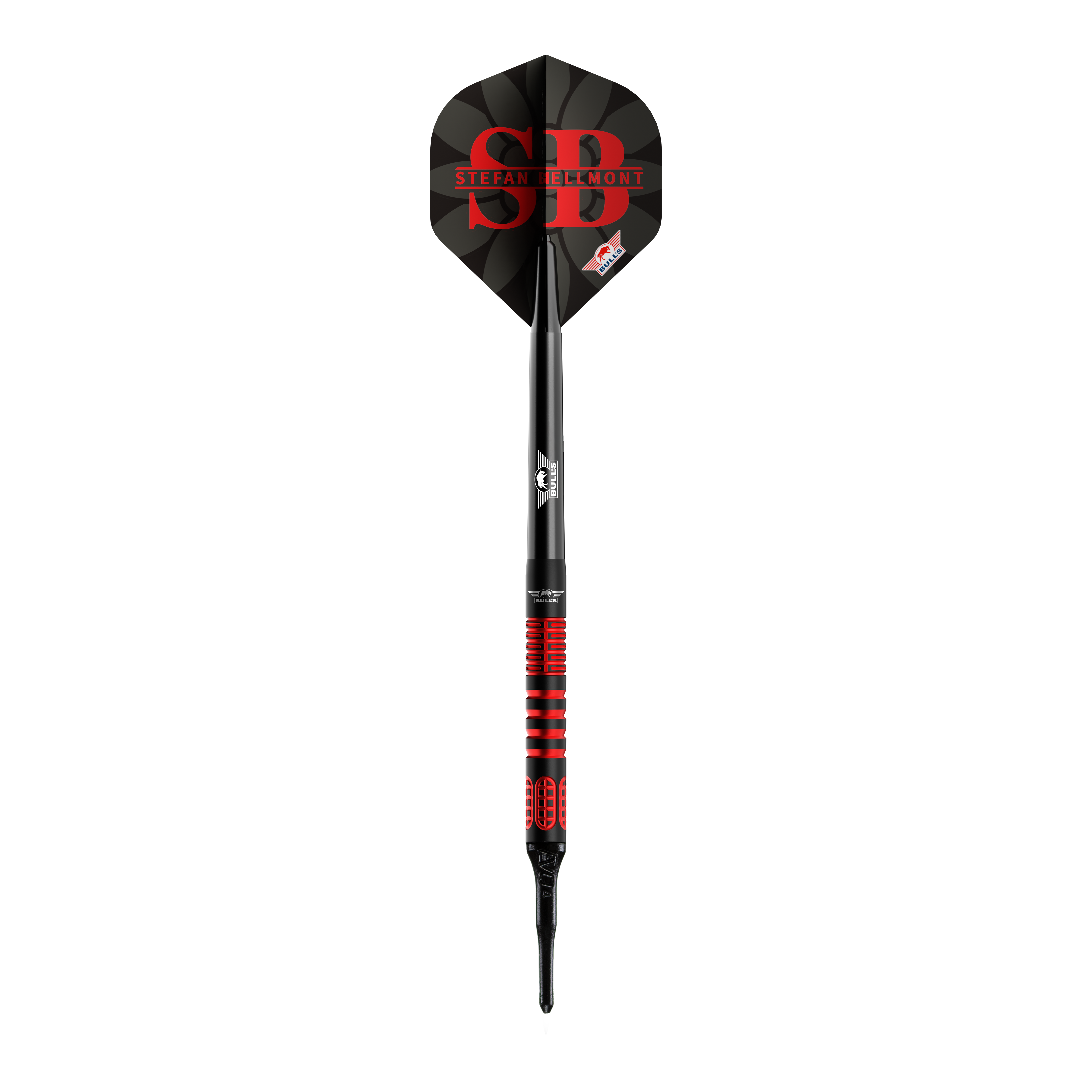 Bulls NL Stefan Bellmont 90 soft darts - 20g Hier werden die Bulls NL Stefan Bellmont 90 Softdarts mit 20 Gramm präsentiert. Diese Darts sind perfekt für Softdartspieler.