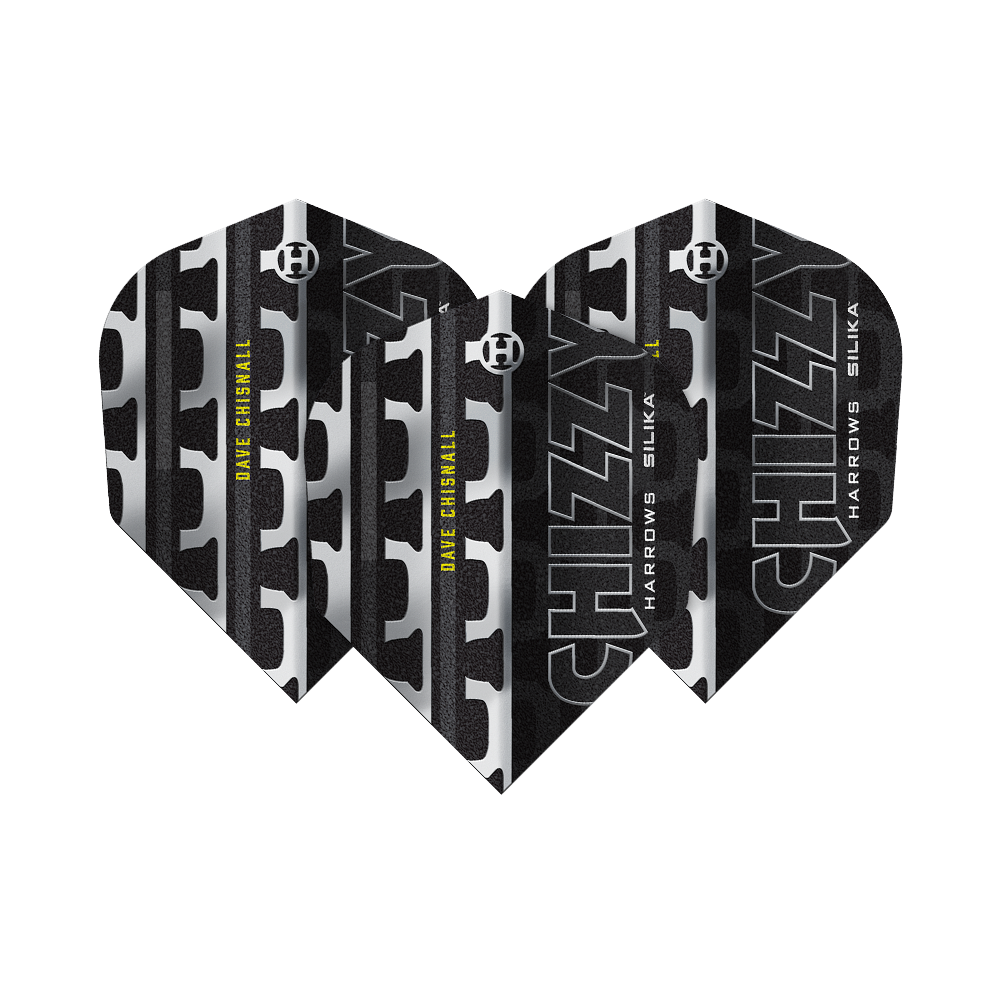Harrow's Dave Chisnall Chizzy Series 4 No6 Flights Abgebildet ist Harrows Dave Chisnall Chizzy Series 4 No6 Flights. Die Flights sind für den Einsatz beim Dart bestimmt.