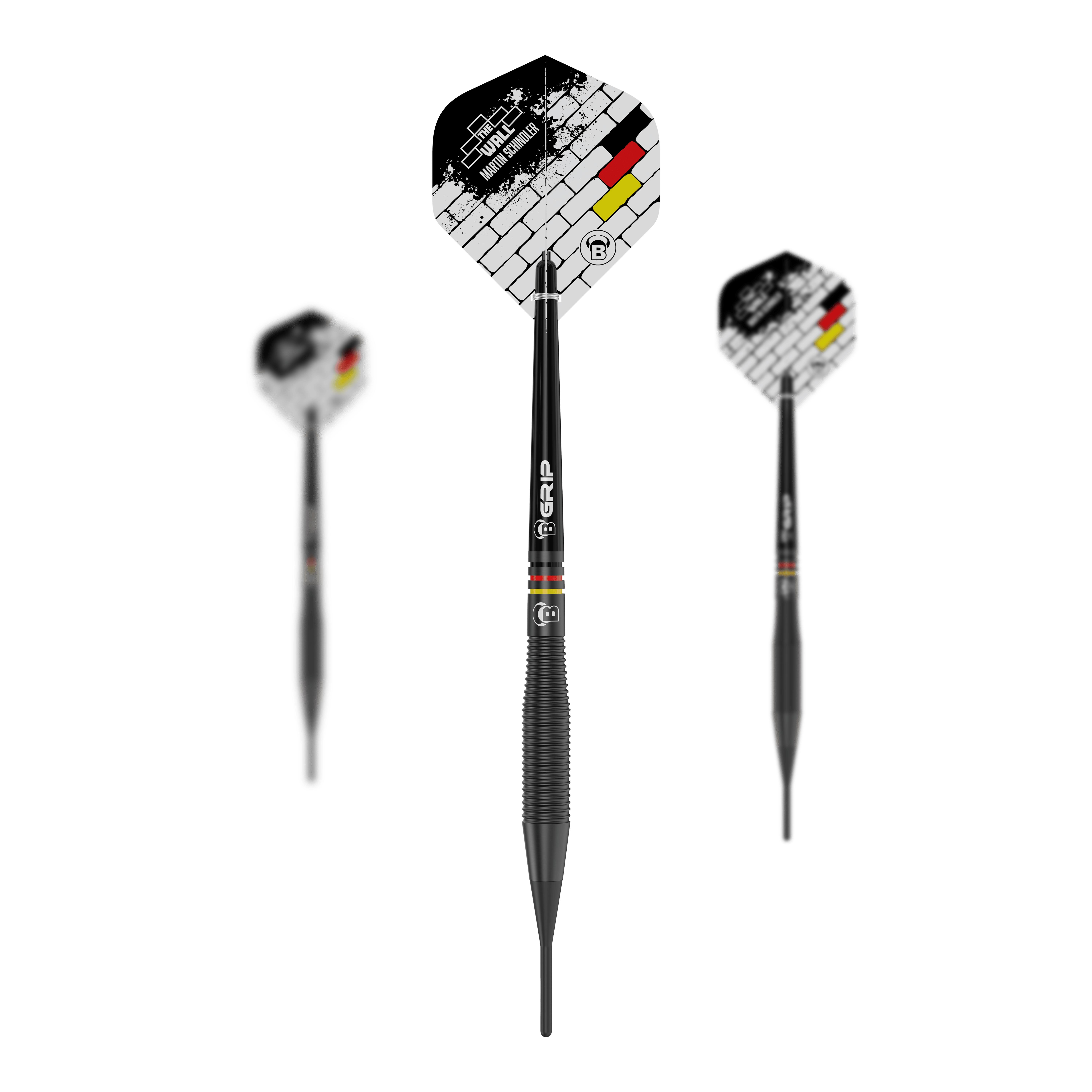 Bulls Martin Schindler The Wall Black Brass Softdarts - 18g
