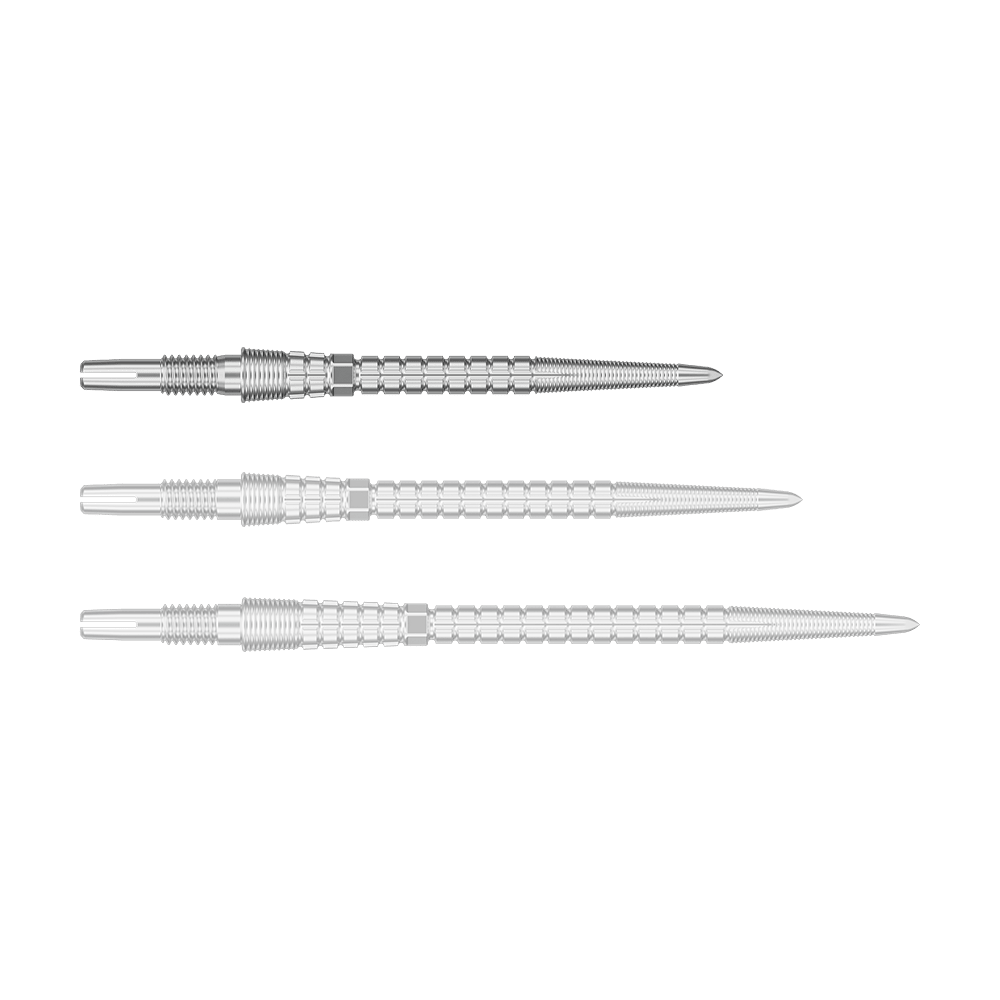Target Chrono Swiss Storm Point Dart Tips - Silver Target Chrono Swiss Storm Point Dart Tips - Silver