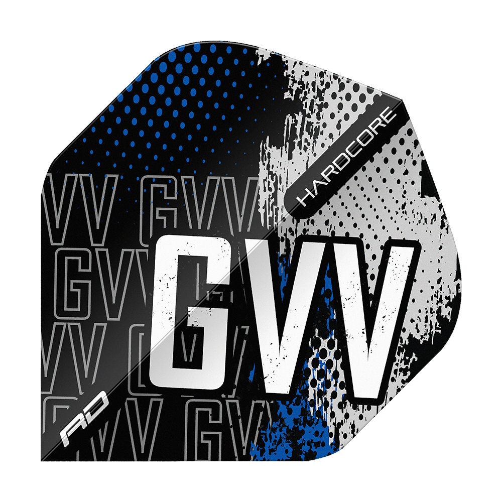 Red Dragon Hardcore Gian Van Veen Blue Premium No2 Standard Flights