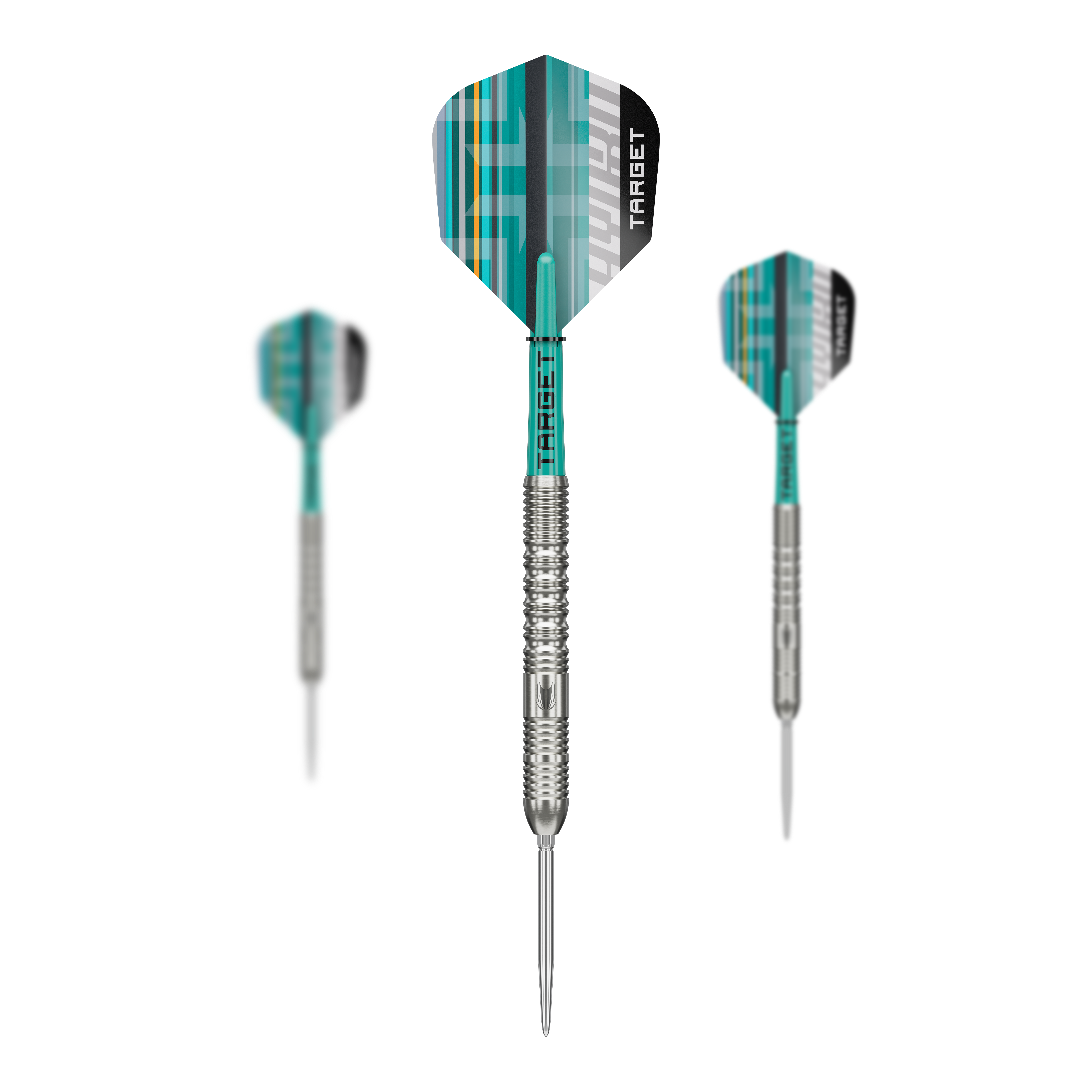 Target Hydro 01 Swiss Point steel darts Abgebildet ist das Set der Target Hydro 01 Swiss Point Steeldarts. Das Set enthält mehrere hochwertige Darts für anspruchsvolle Spieler.