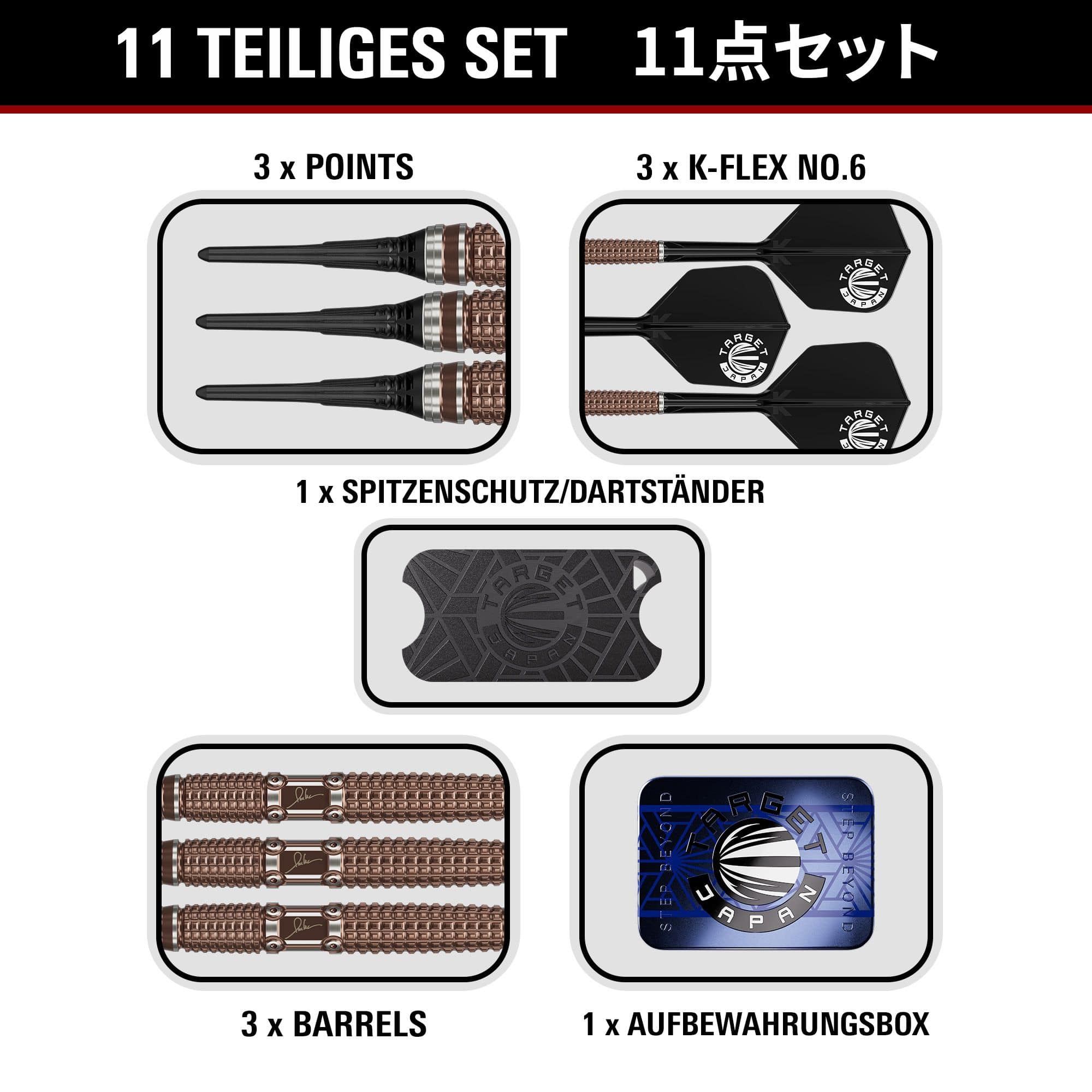 Target Japan Paul Lim The Legend GEN10 Soft Darts - 20g