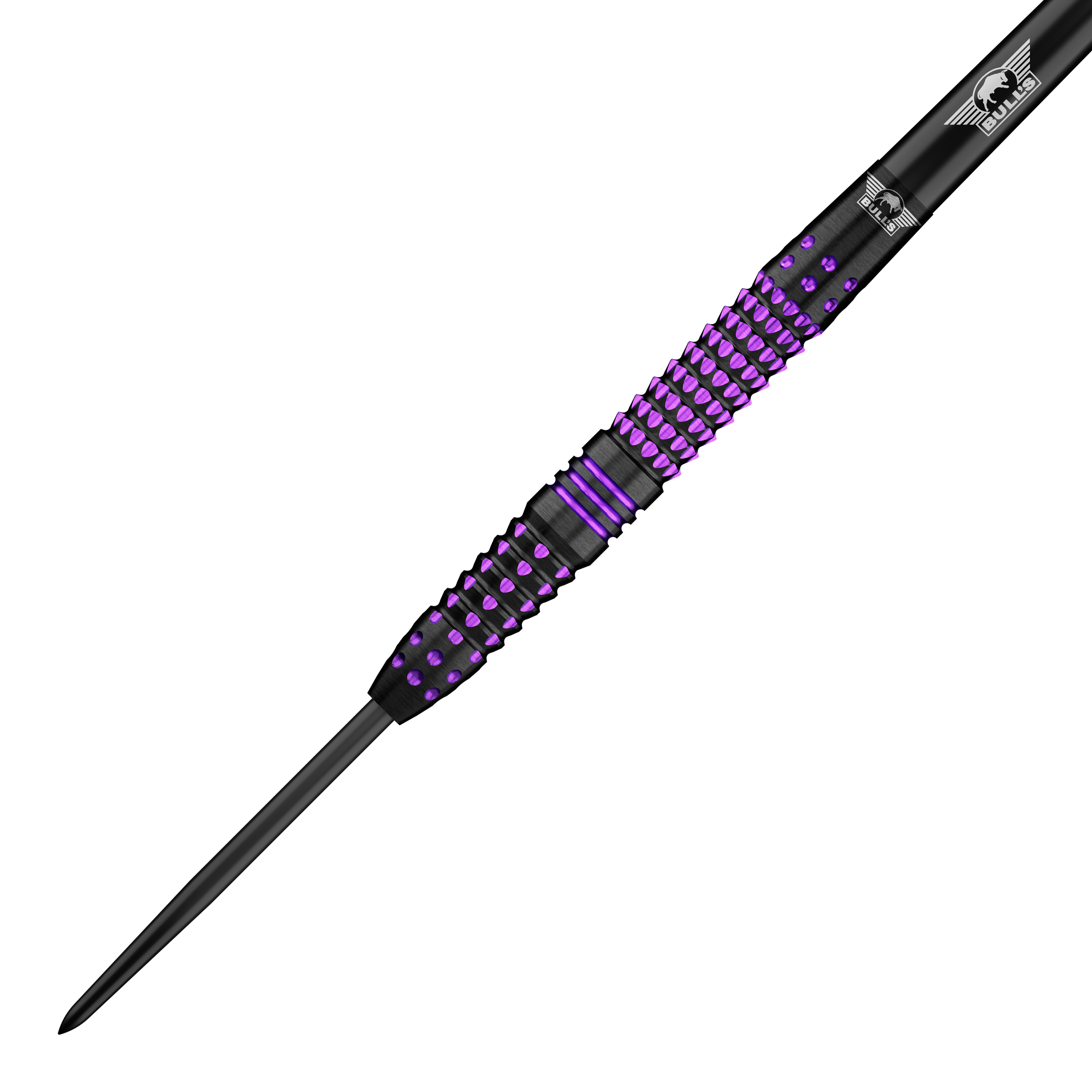 Bulls NL Lerena Rietbergen steel darts - 24g Bulls NL Lerena Rietbergen Steeldarts - 24g sind hochwertige Steeldarts. Das Bild zeigt eine Nahaufnahme des Produkts.