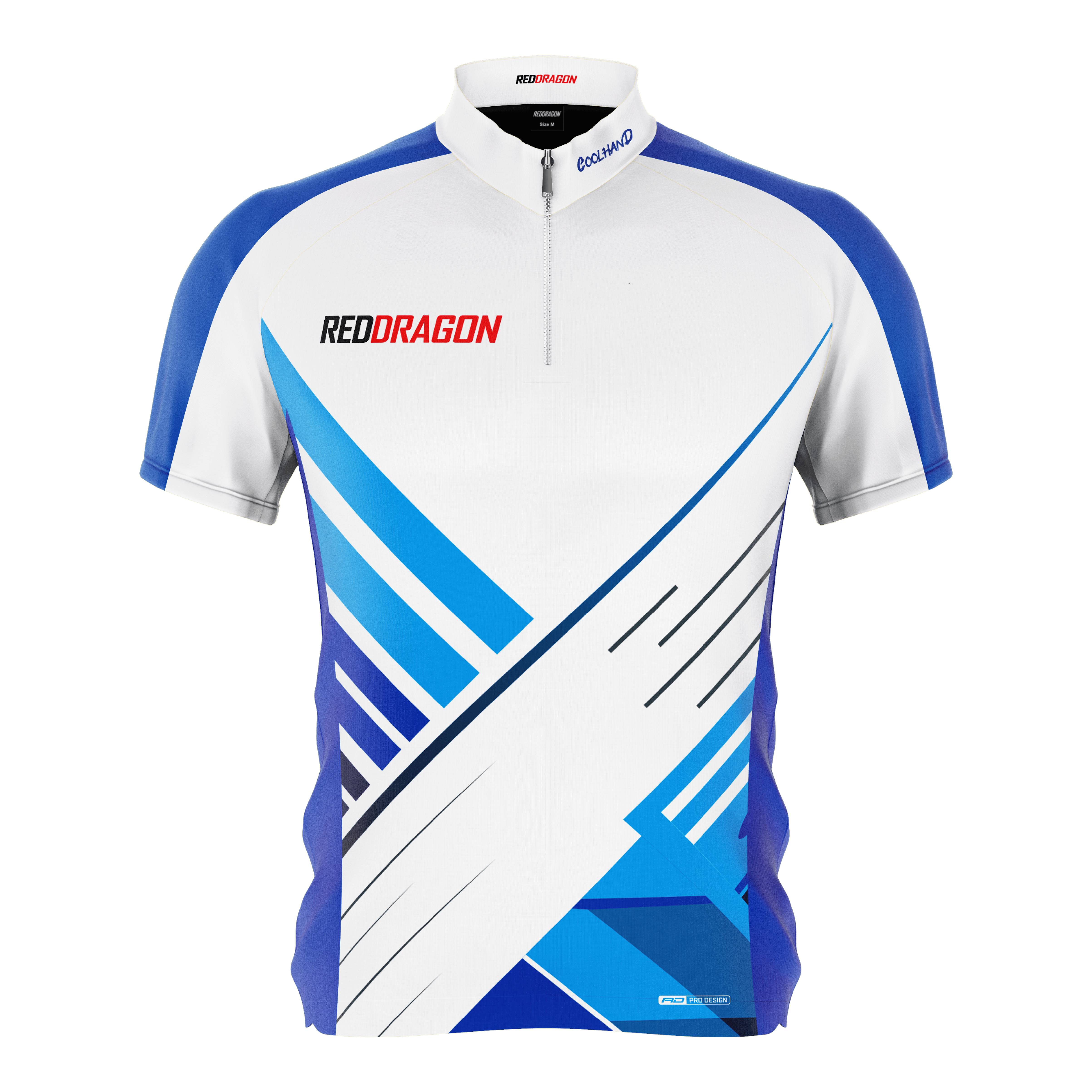 Das Bild zeigt das Red Dragon Luke Humphries Limited Edition Dartshirt. Es handelt sich um ein limitiertes Darttrikot von Luke Humphries.