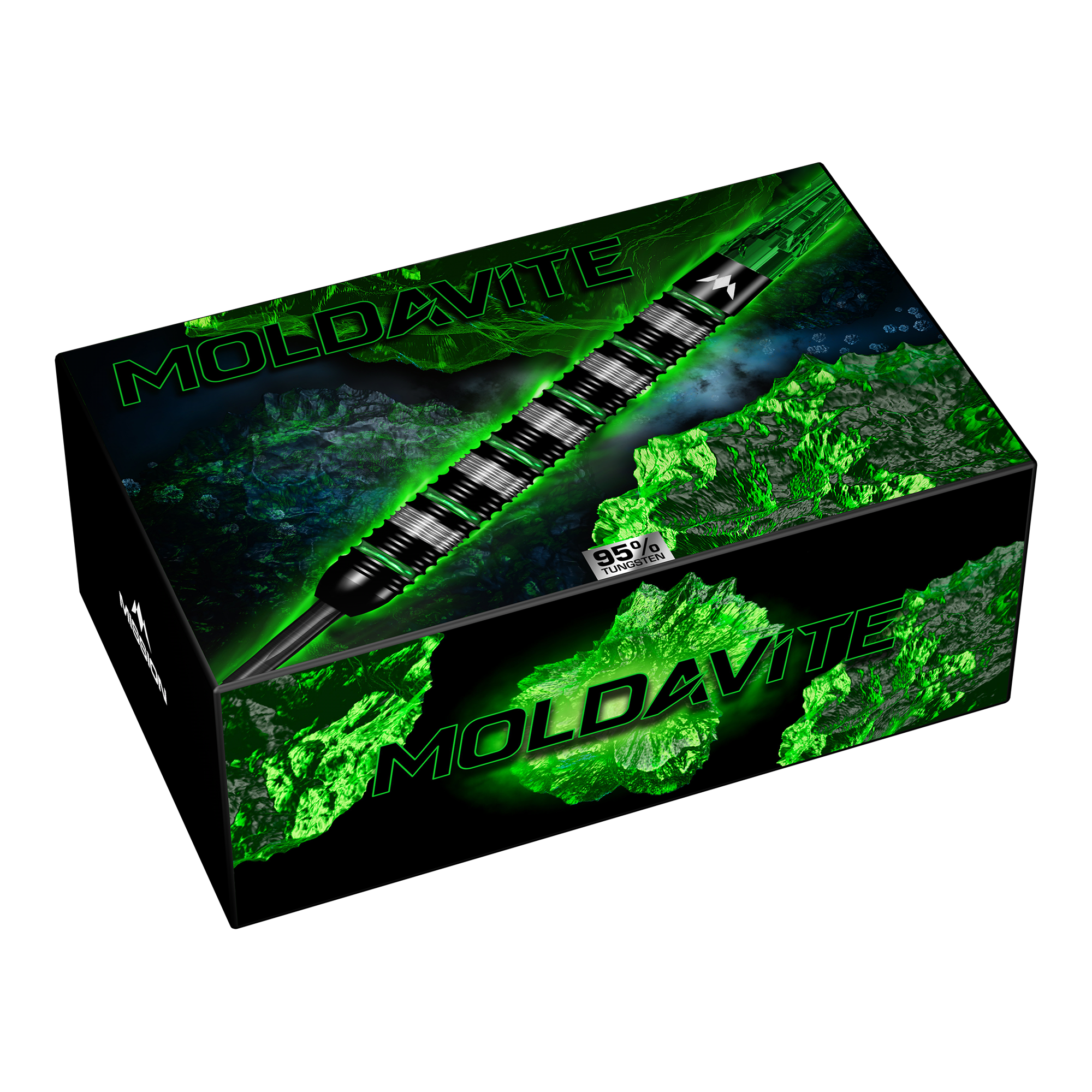 Mission Moldavite Steel Darts - 23g Mission Moldavite Steeldarts - 23g ist das abgebildete Produkt. Es handelt sich um hochwertige Steeldarts für Dartspieler.