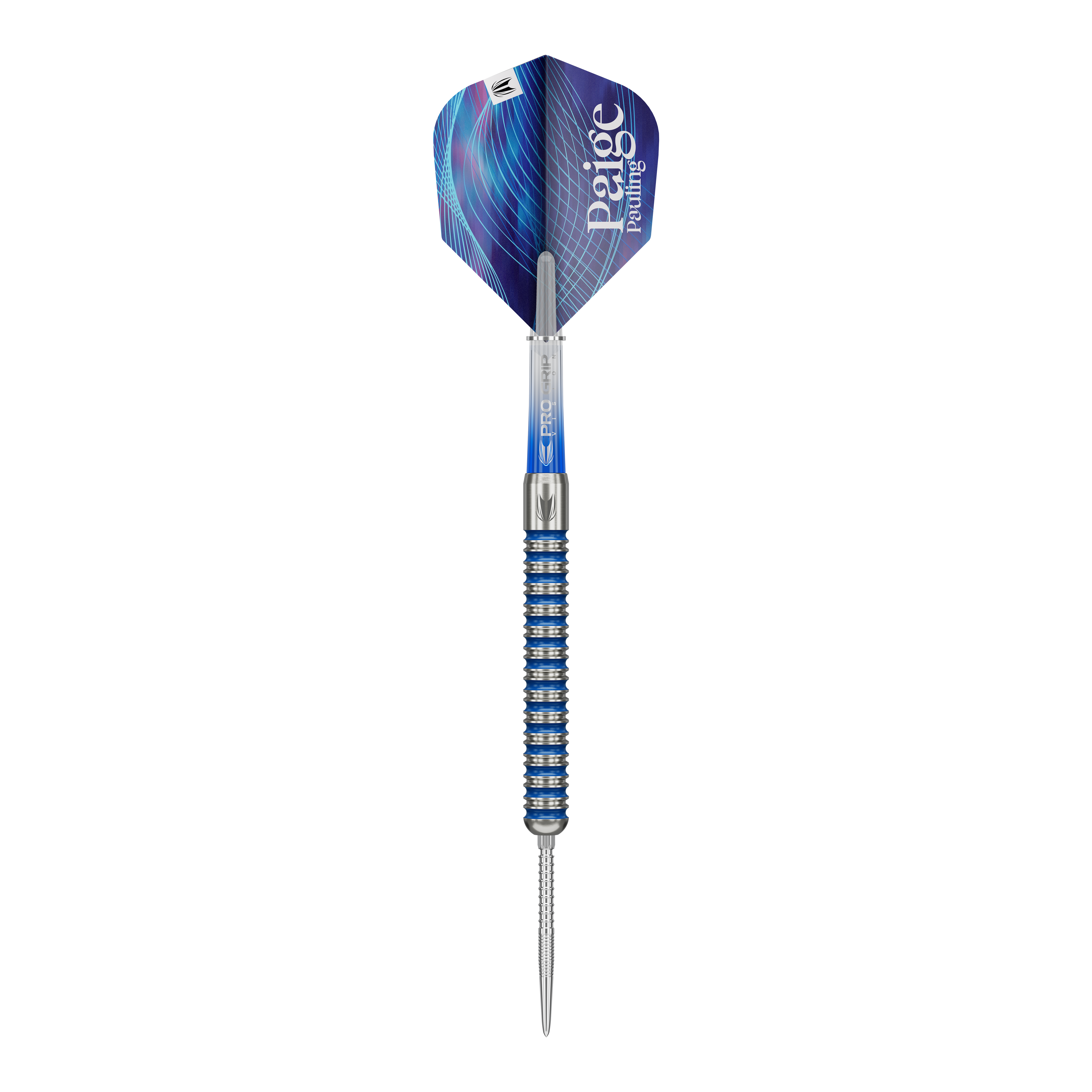 Target Paige Pauling GEN1 Swiss Points Steeldarts - 22g Zu sehen ist das Target Paige Pauling GEN1 Swiss Points Steeldarts - 22g. Das Produkt wird detailliert aus einer anderen Perspektive präsentiert.
