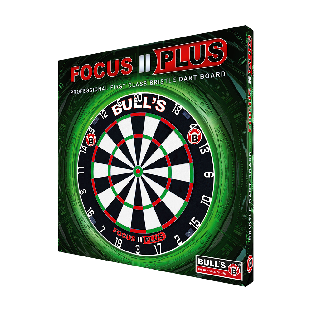 Bull&#39;s Focus II Plus steel dart board