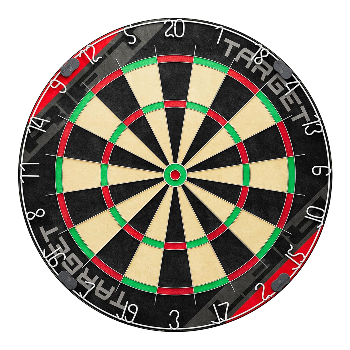 Target Rift steel dartboard set Das Bild stellt das Target Rift Steeldartboard Set dar. Es ist ein hochwertiges Set für Freizeit und Turniere.