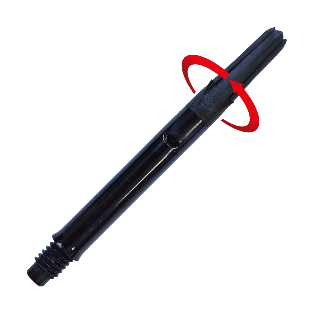 L-L-Style-Shaft Carbon Silent Straight - Schwarz L-L-Style-Shaft Carbon Silent Straight - Schwarz