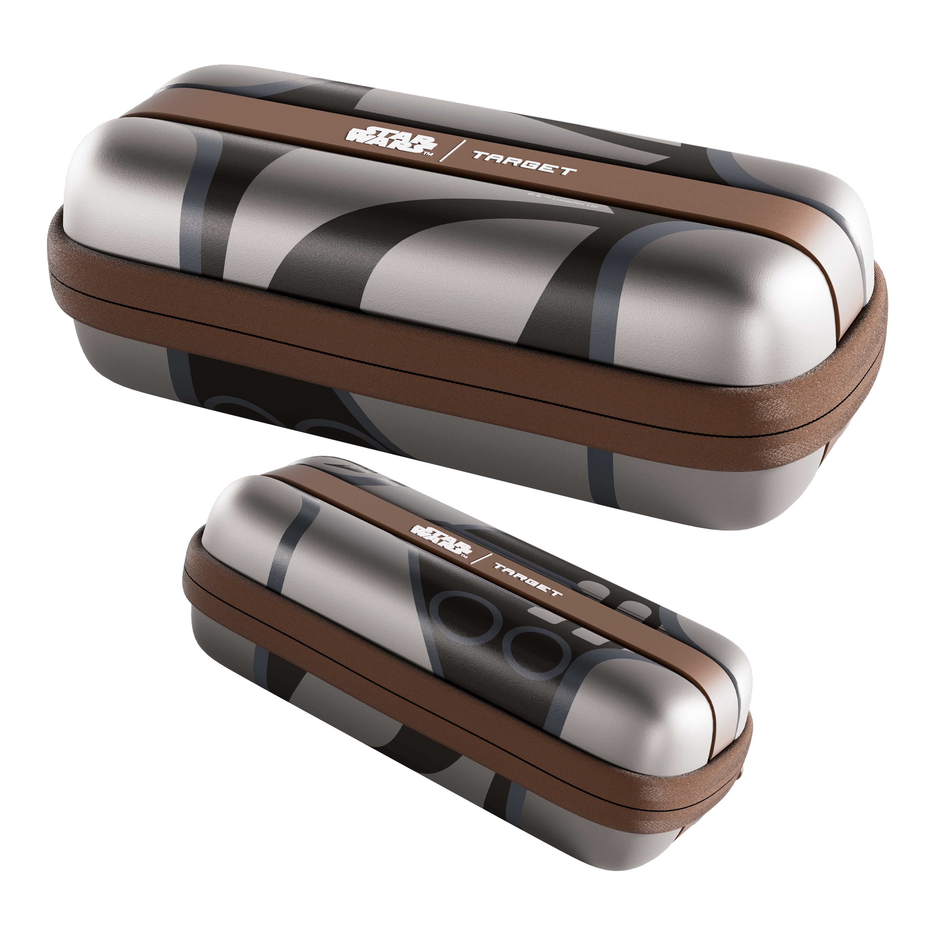 Das Foto stellt das Target Star Wars Boa Dartcase - Mandalorian dar. Das Produkt ist speziell für Fans der Serie Mandalorian gestaltet.