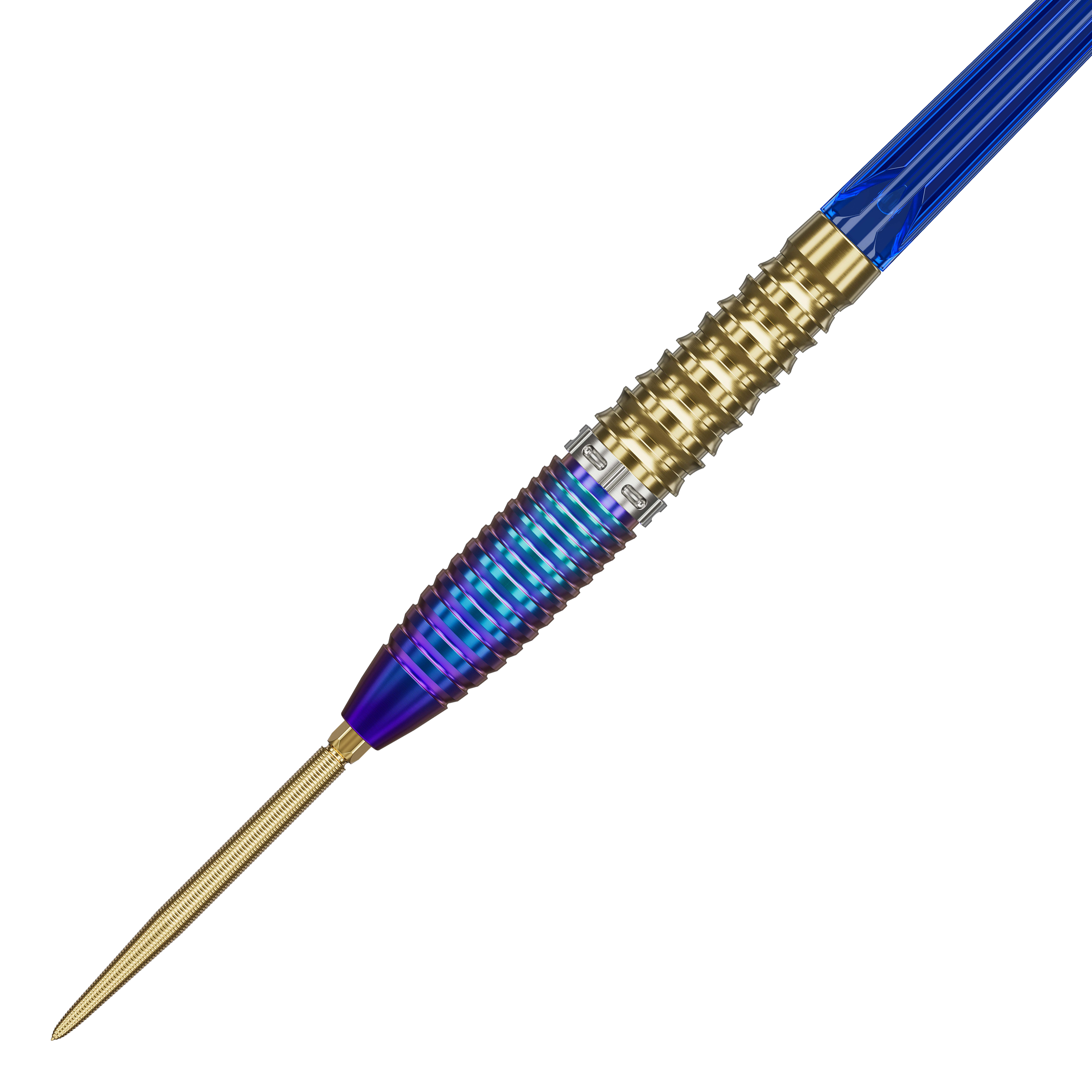 Auf dem Bild sind die Target Japan Prime Series Zenith GEN2 Swiss Point Steeldarts mit 23g zu erkennen. Das Produkt ist für präzises Dartspiel gemacht.