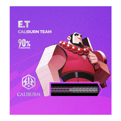 Caliburn Awakening ET steel darts Hier sind die Caliburn Awakening E.T. Steeldarts abgebildet. Die Steeldarts werden detailliert dargestellt.