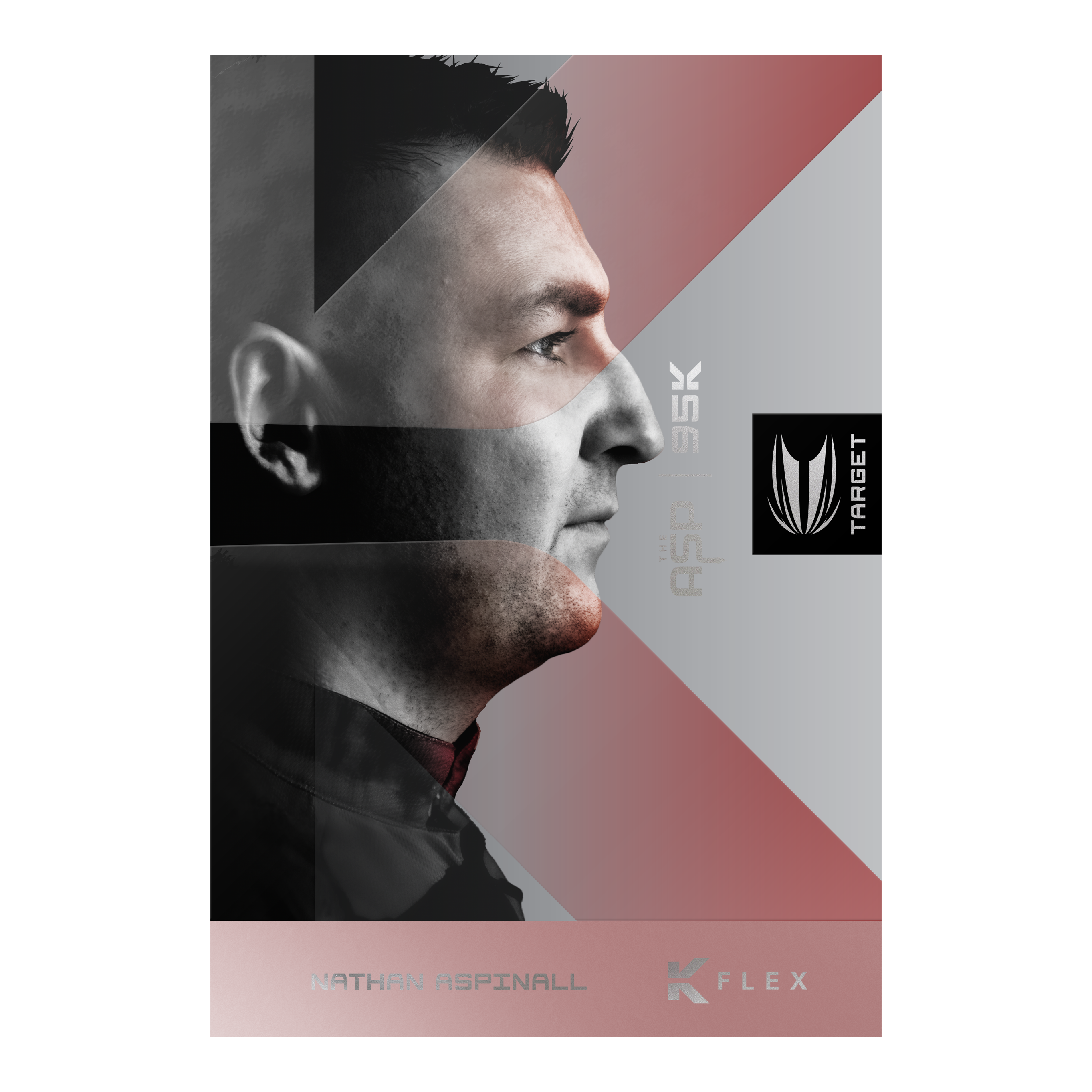 Target Nathan Aspinall 95K Soft Darts - 18g Auf dem Bild sieht man die Target Nathan Aspinall 95K Softdarts - 18g. Diese Softdarts sind besonders für professionelle Darts-Spieler geeignet.