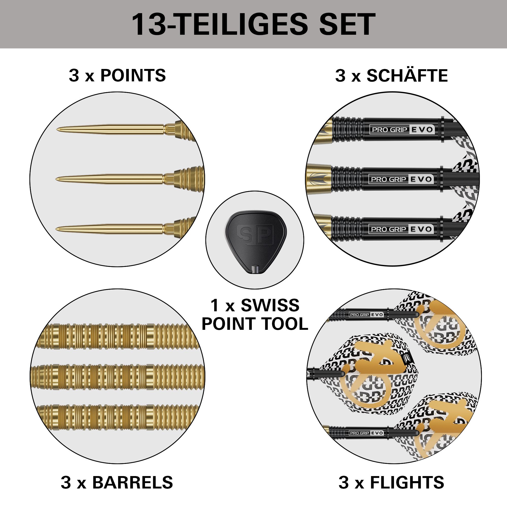 Target Bolide Envy 01 Swiss Point steel darts Die Target Bolide Envy 01 Swiss Point Steeldarts sind auf diesem Bild zu sehen. Sie bieten eine erstklassige Dart-Performance und modernes Aussehen.