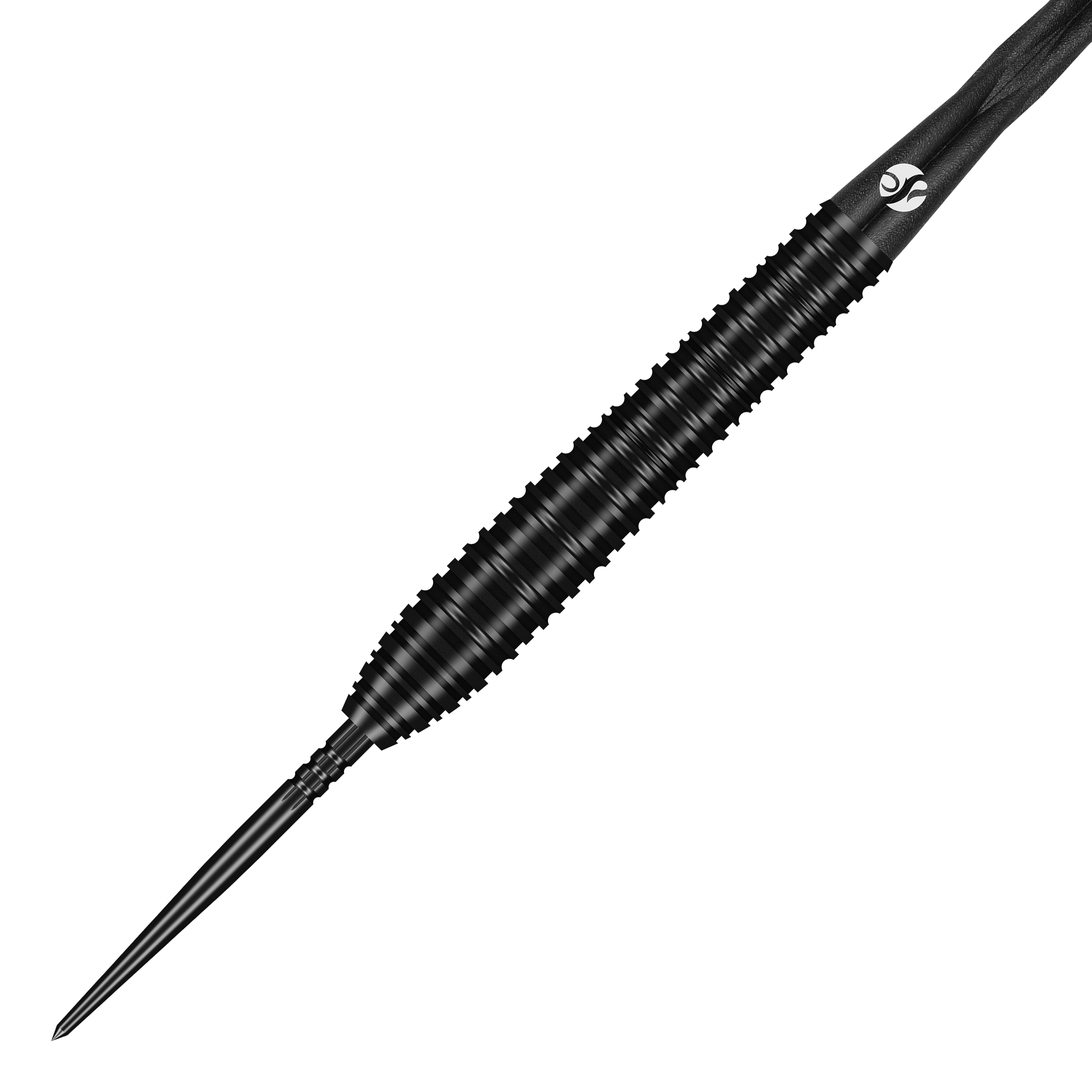 Shot ZEN Torpedo Turbo Point Steel Darts - 23g Das Bild zeigt die Shot ZEN Torpedo Turbo Point Steeldarts - 23g. Die Details der Steeldarts sind sichtbar.