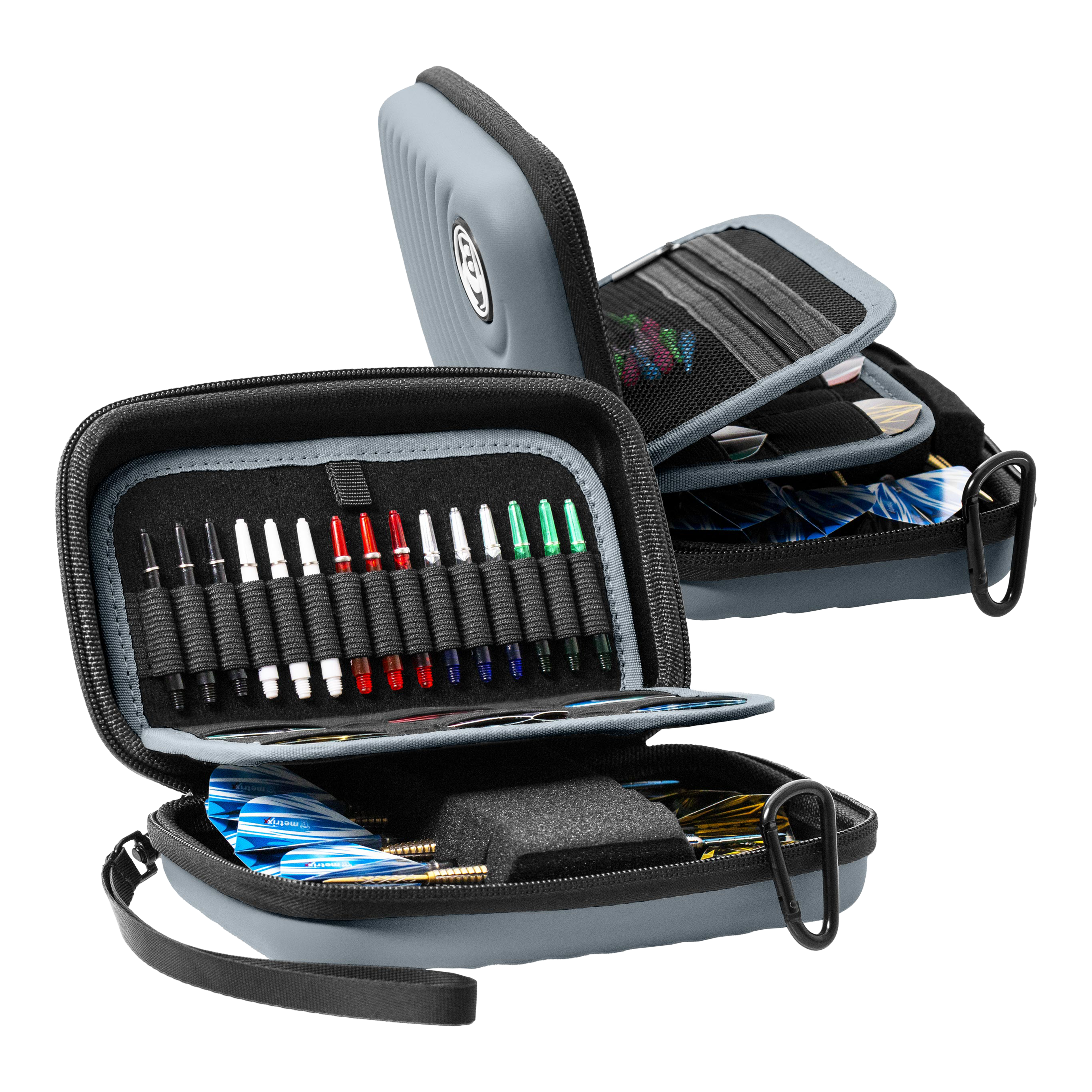 Bulls Orbis XL Dartcase - Gray Dies ist das Bulls Orbis XL Dartcase in Grau. Es schützt und transportiert Ihre Dartpfeile sicher.