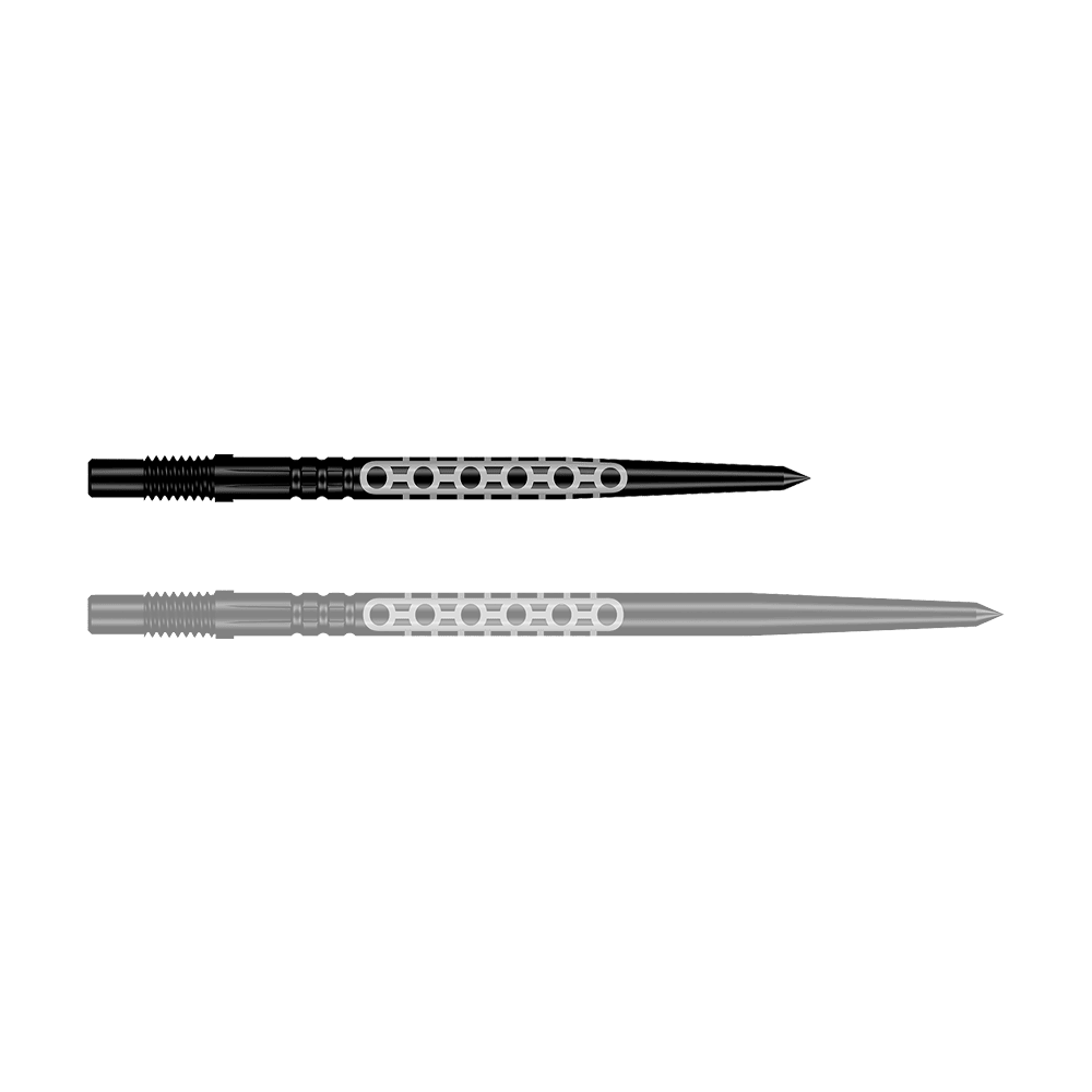 Shot Turbo Point Goths Dart Tips - Black