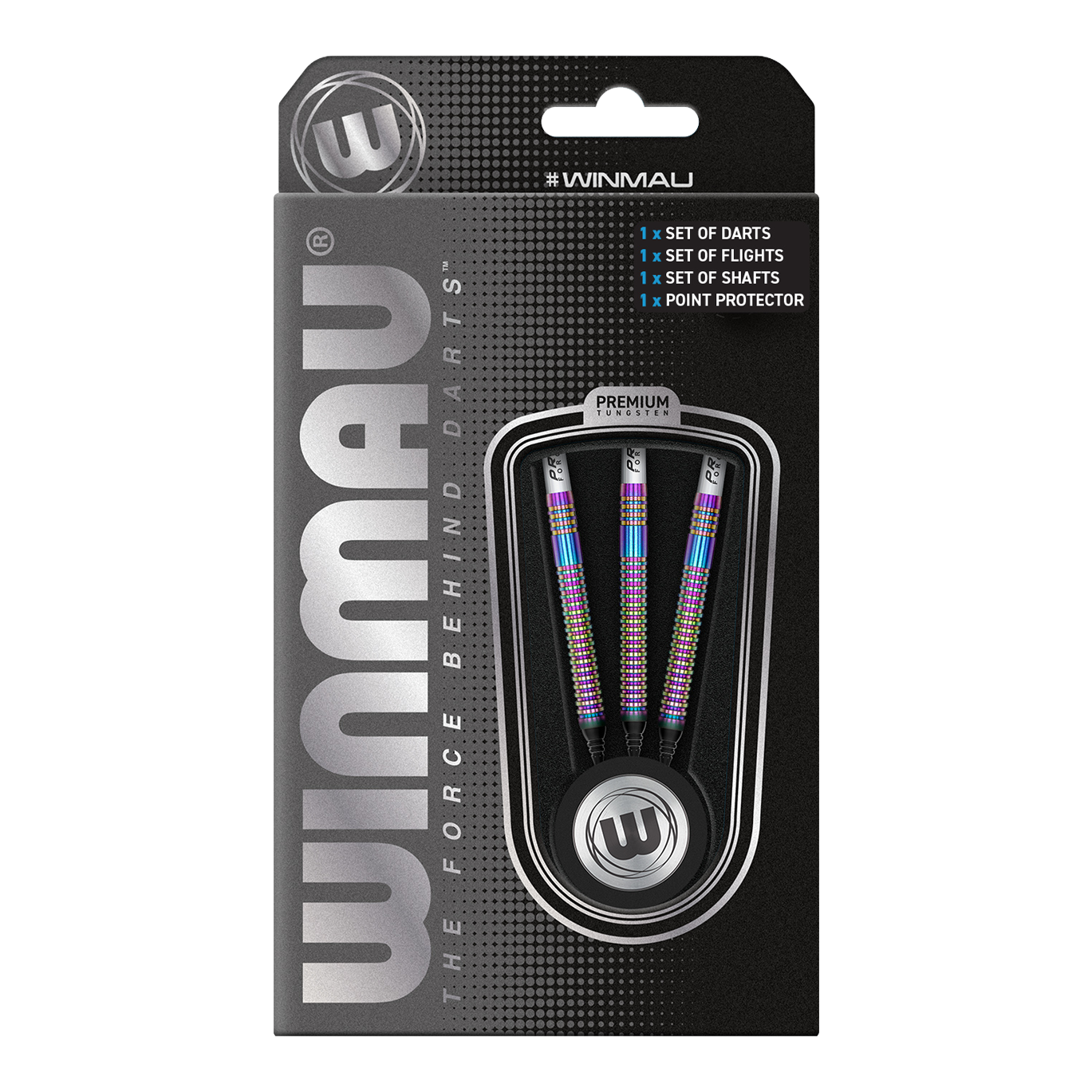 Hier sind die Winmau Solaris Urban Softdarts - 21g abgebildet. Die Darts zeichnen sich durch ihr modernes Design aus.