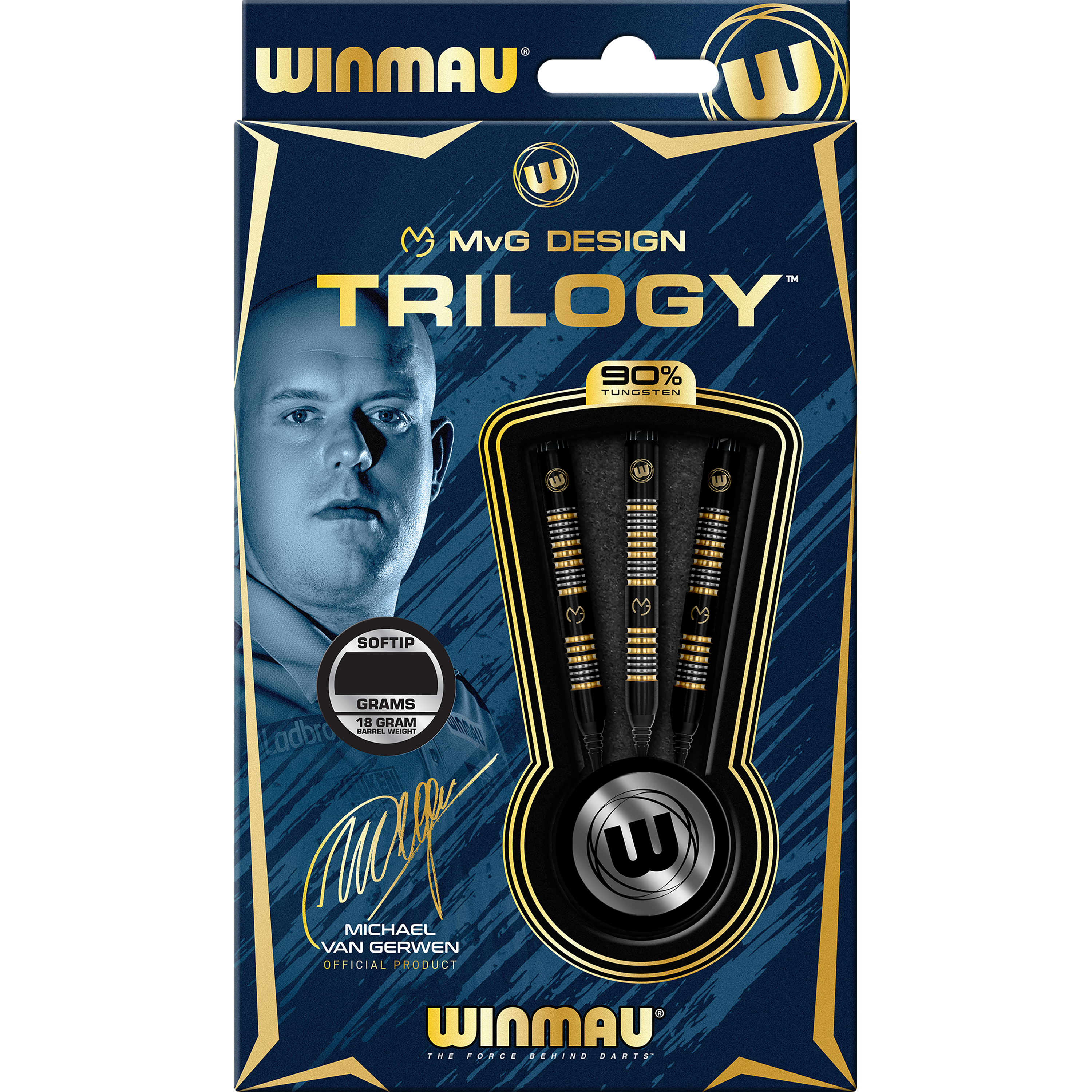 Winmau Michael Van Gerwen Trilogy soft darts