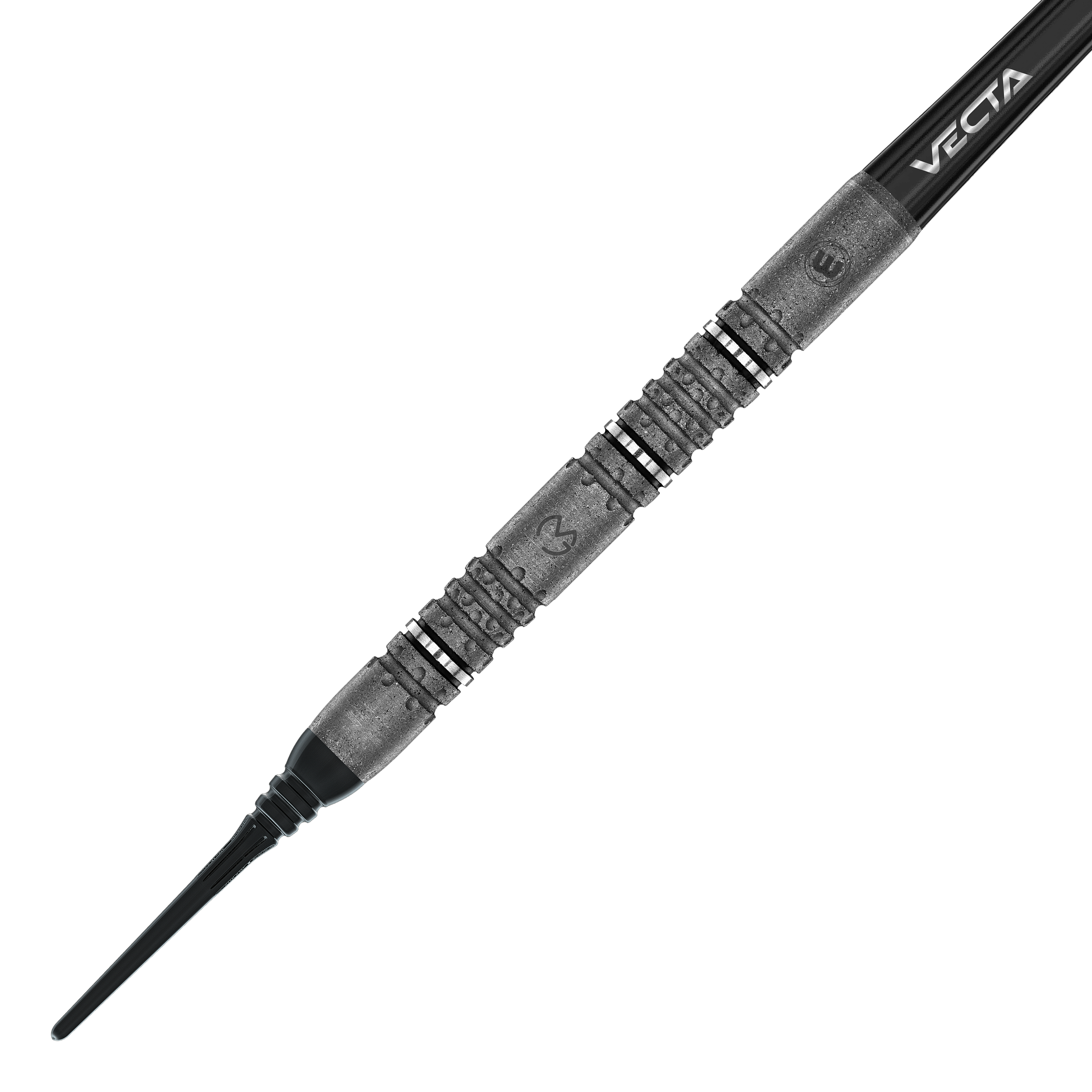 Hier sind die Winmau Michael Van Gerwen Signature Edition Softdarts - 20g zu sehen. Das Design ist auf die Wünsche des Profispielers Michael Van Gerwen abgestimmt.