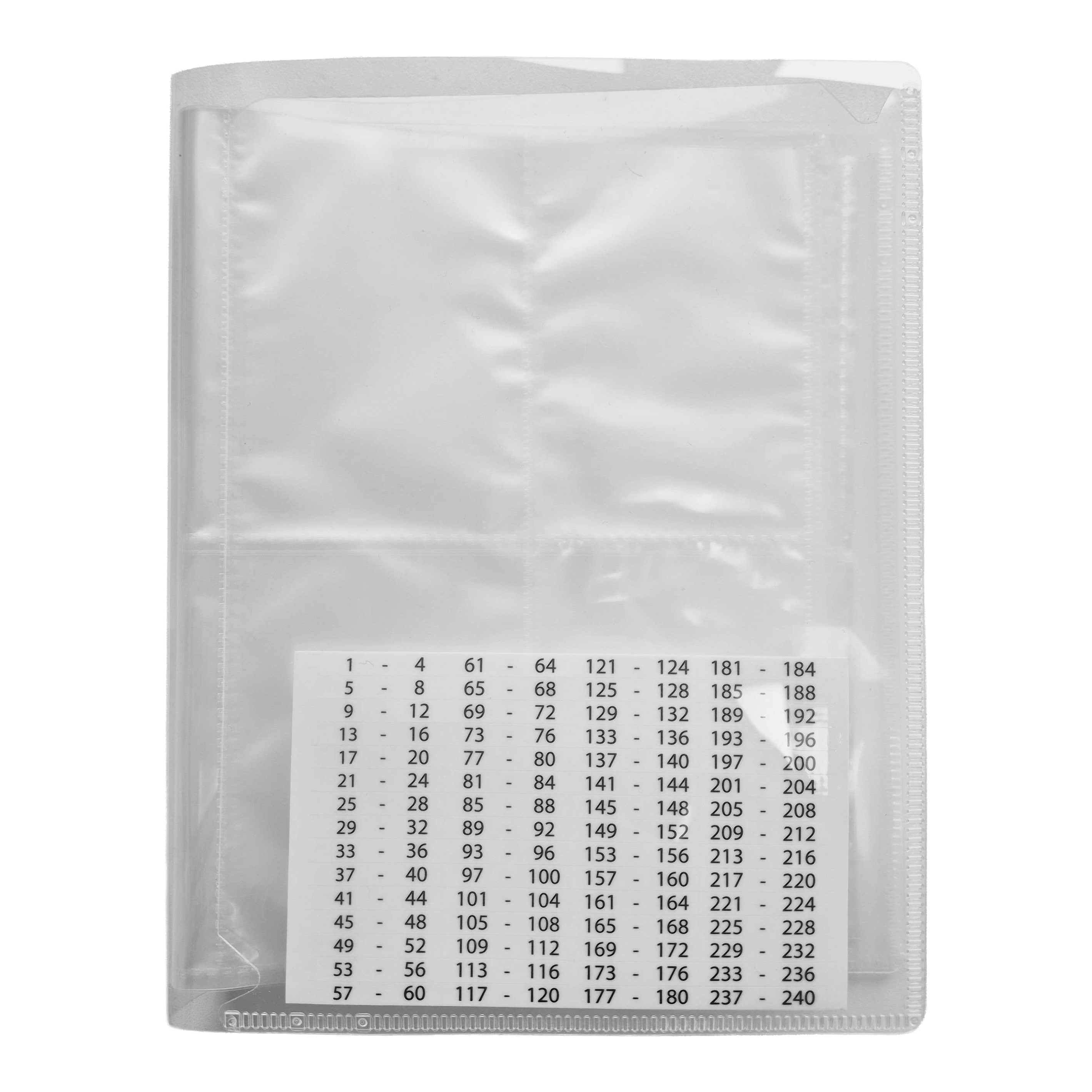 Panini blank collector's binder Der Panini Blanko Sammelordner ist zu sehen. Er eignet sich zum Sammeln und Aufbewahren von Panini-Stickern.