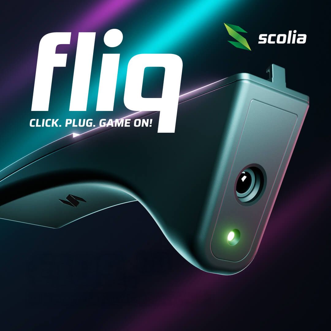 Scolia Fliq Camera Abgebildet ist die Scolia Fliq Kamera. Sie erleichtert die automatische Auswertung beim Dartspielen.