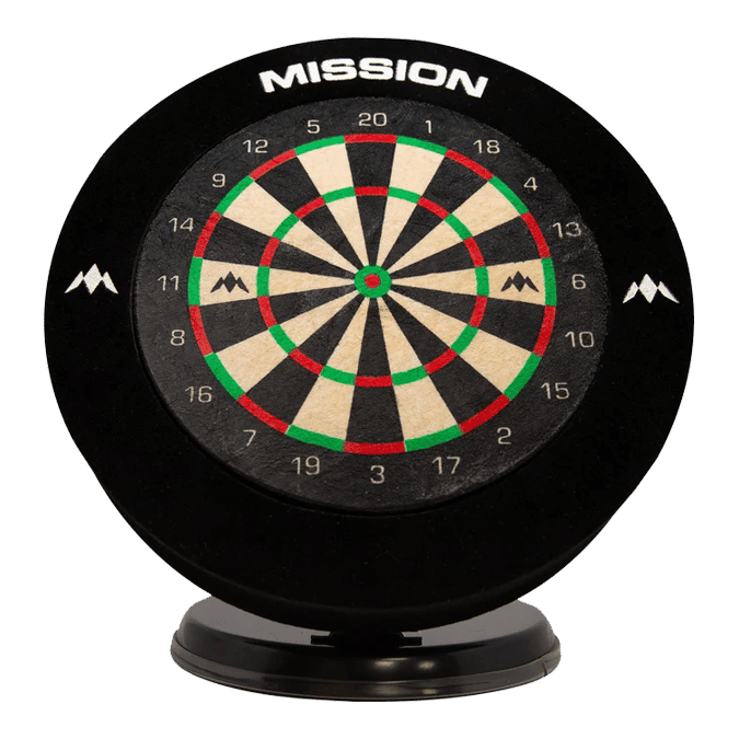 Mission Mini Samurai Desktop Dartboard Set