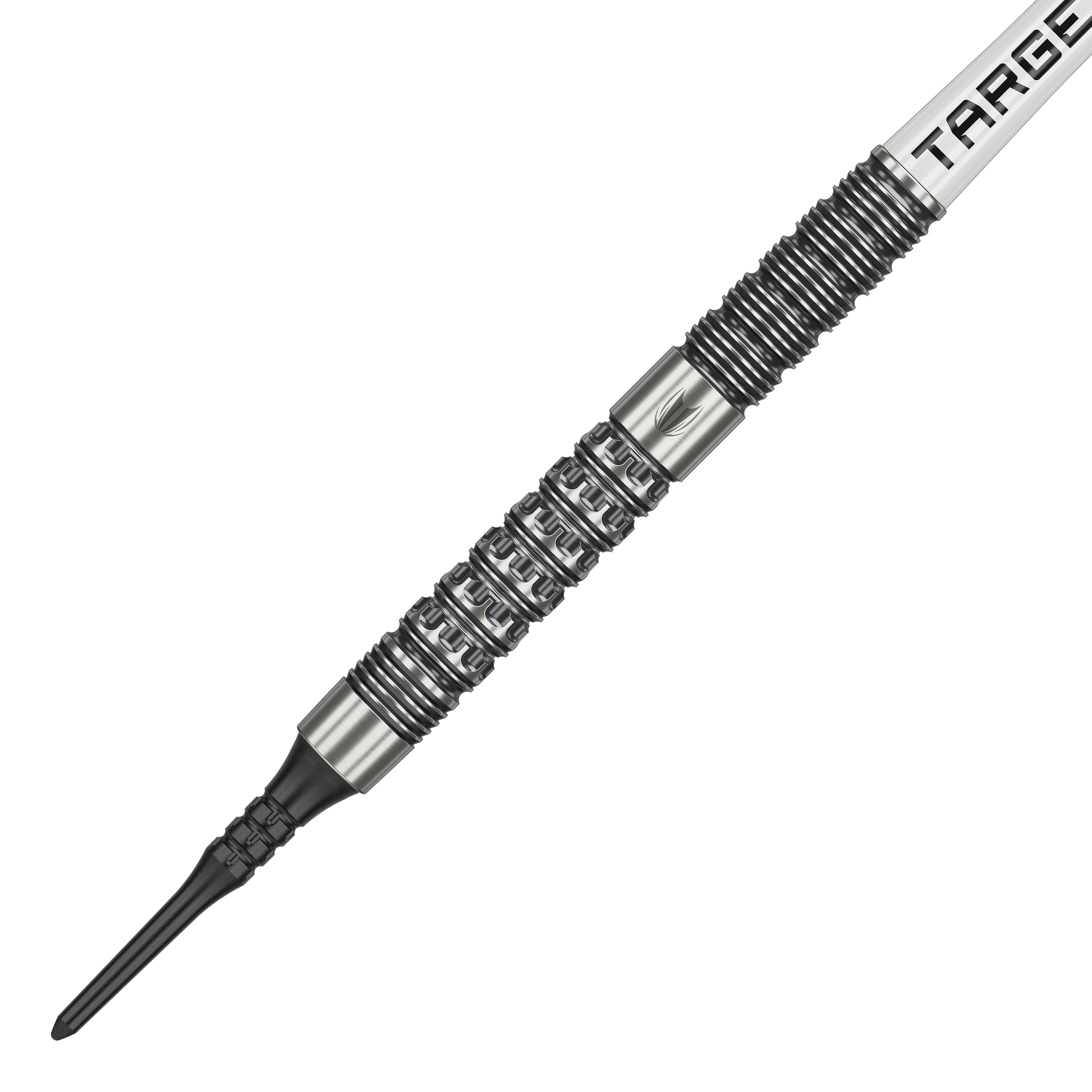 Zu sehen ist das Produkt Target Redux 10 Softdarts - 18g. Die Softdarts werden auf diesem Bild in Nahaufnahme gezeigt.