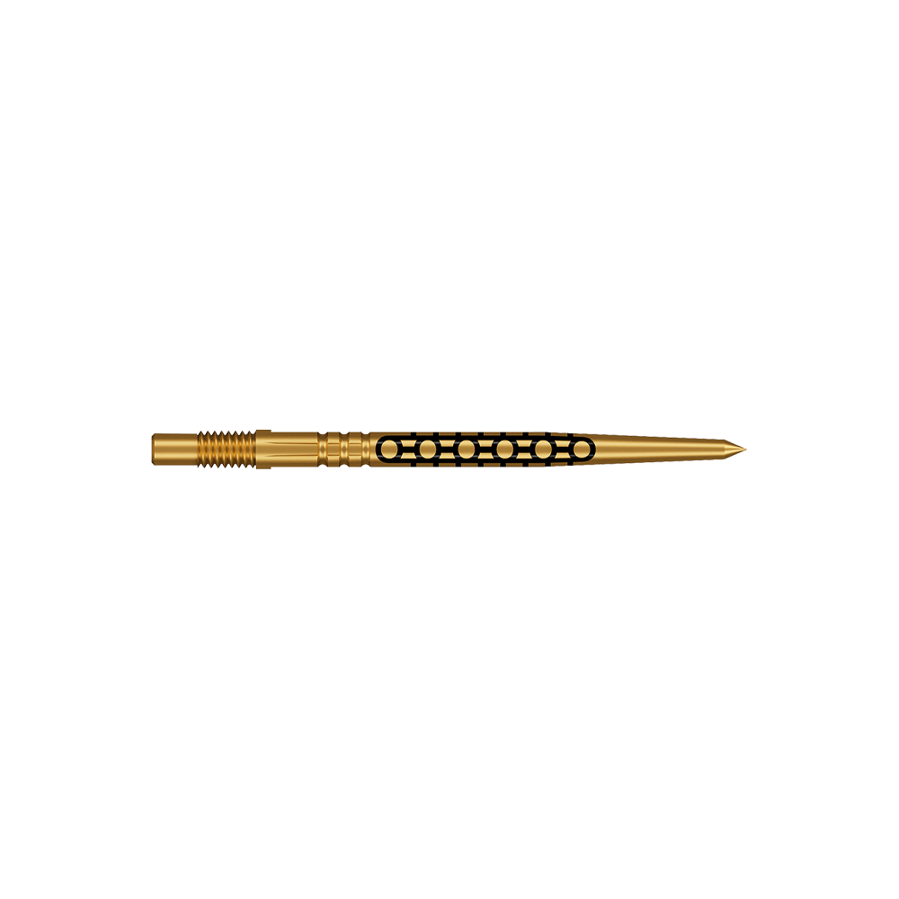 Shot Turbo Point Goths Dart Tips - Gold