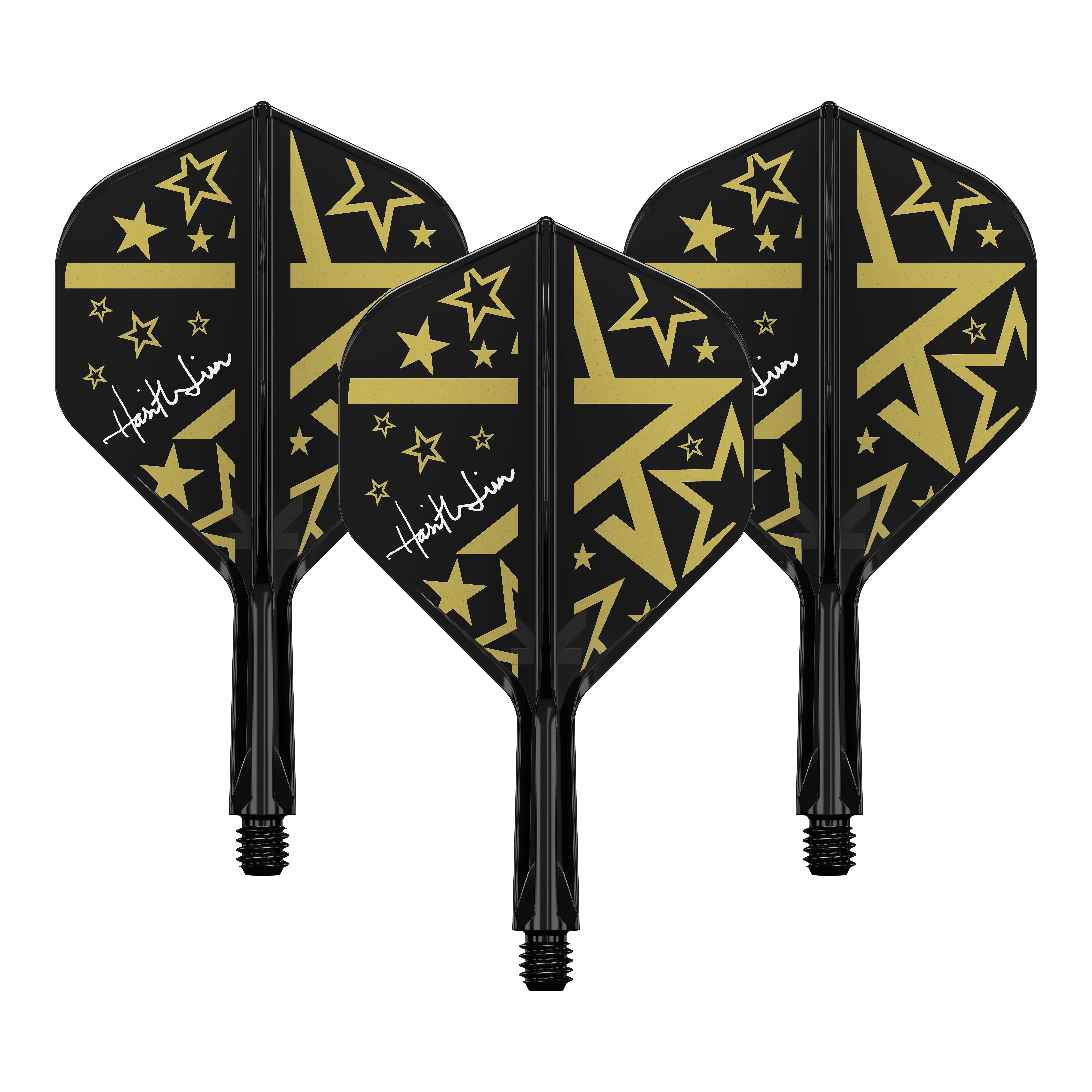 Target Japan K-Flex Hot Shot No2 Standard Flight Shaft System Abgebildet wird das Produkt 410245_Target_Japan_K-Flex_Hot_Shot_No2_Flight-Shaft-System_19mm_1Set. Es ist wahrscheinlich eine Dart-Komponente.