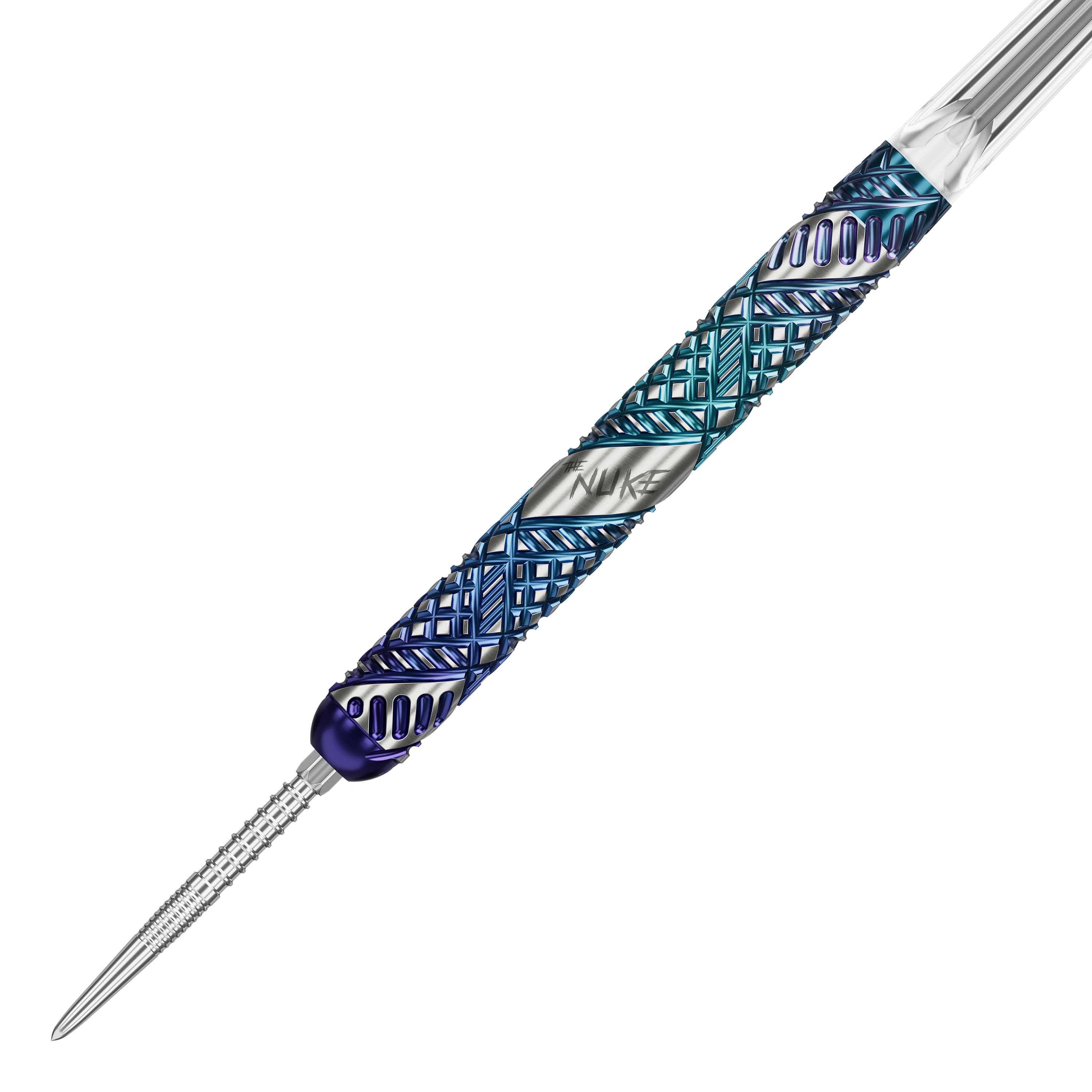 Abgebildet sind die Target Luke Littler Egde Swiss Point Steeldarts. Diese Darts sind speziell für präzises Dartspiel entwickelt.