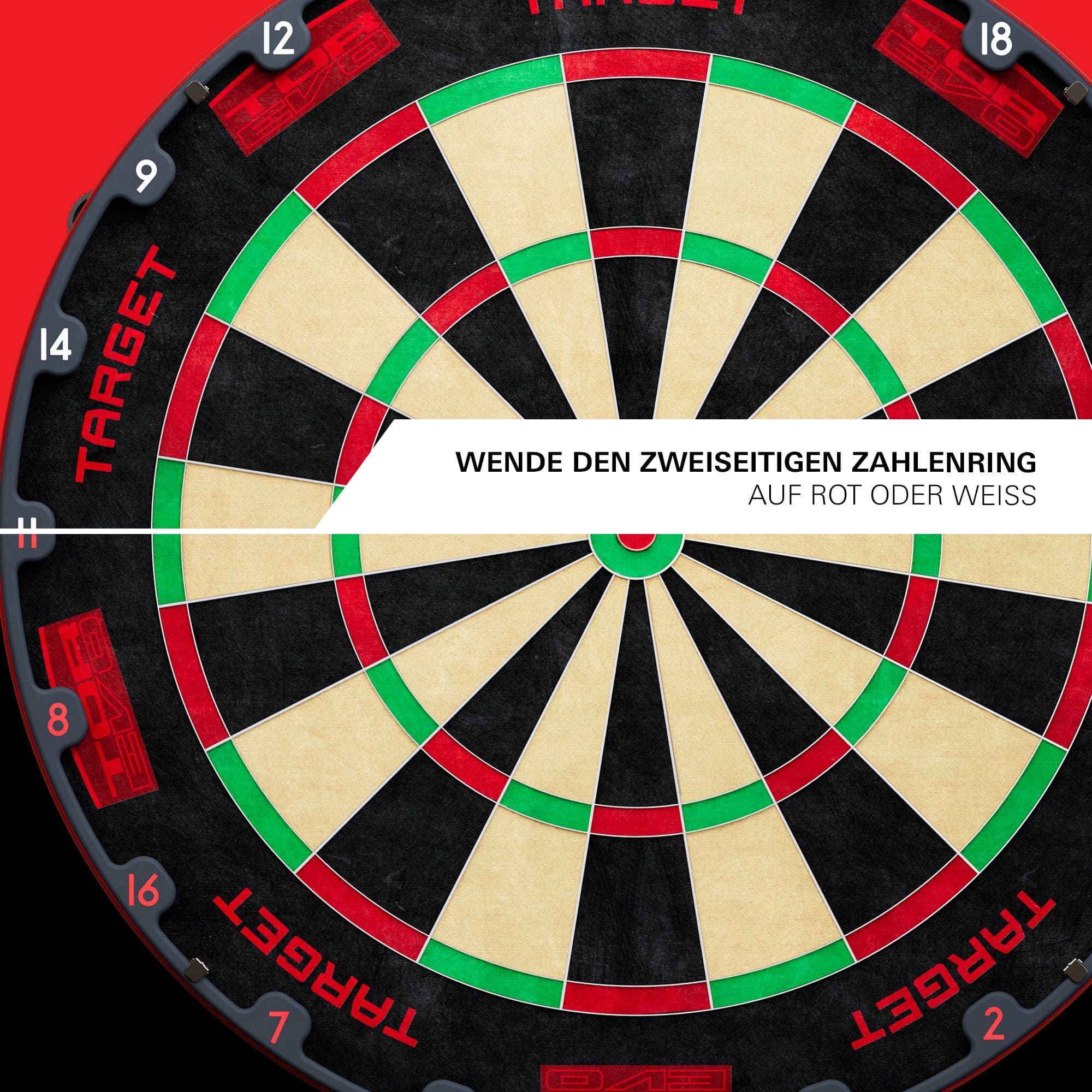 Target TOR EVO steel dartboard