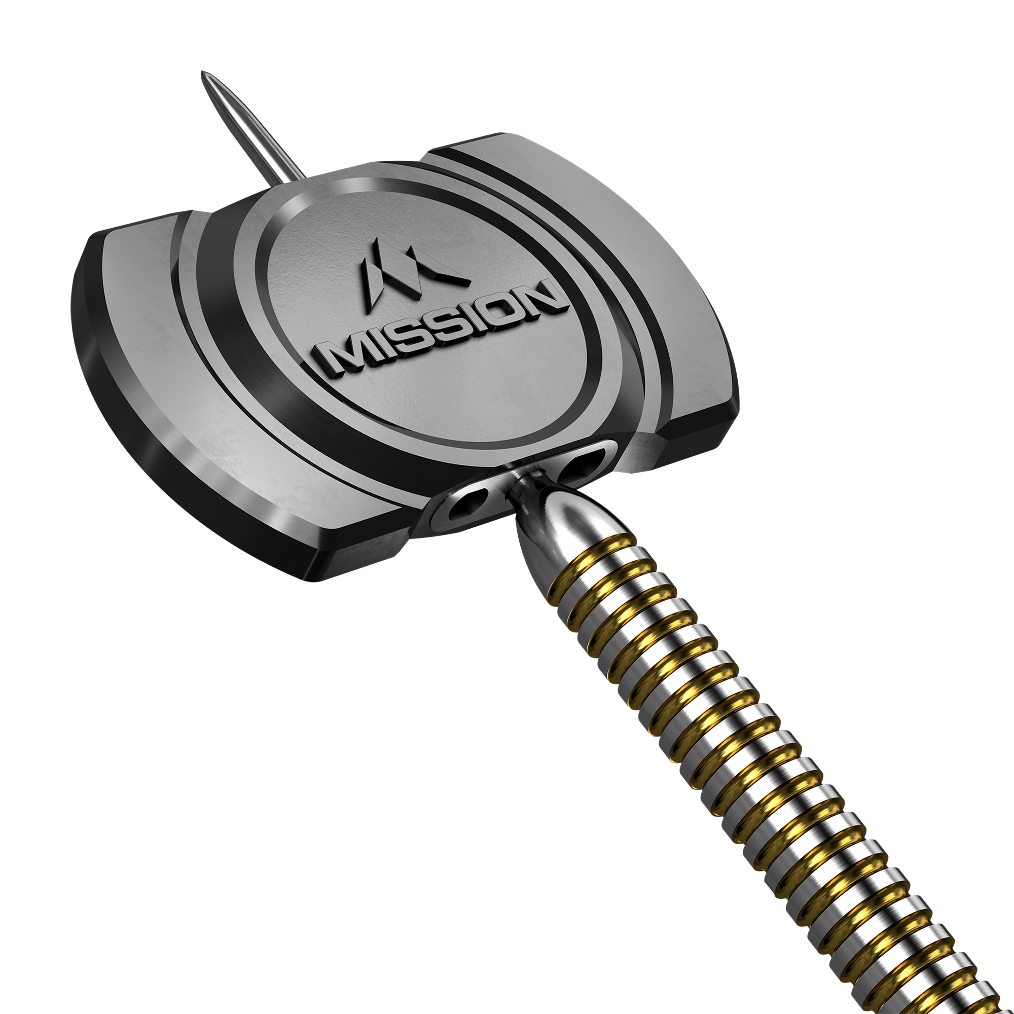 Mission R2.5 Rapid Point Tool Hier sieht man das Mission R2.5 Rapid Point Tool aus einer anderen Perspektive. Es wird für die Bearbeitung von Dartspitzen verwendet.