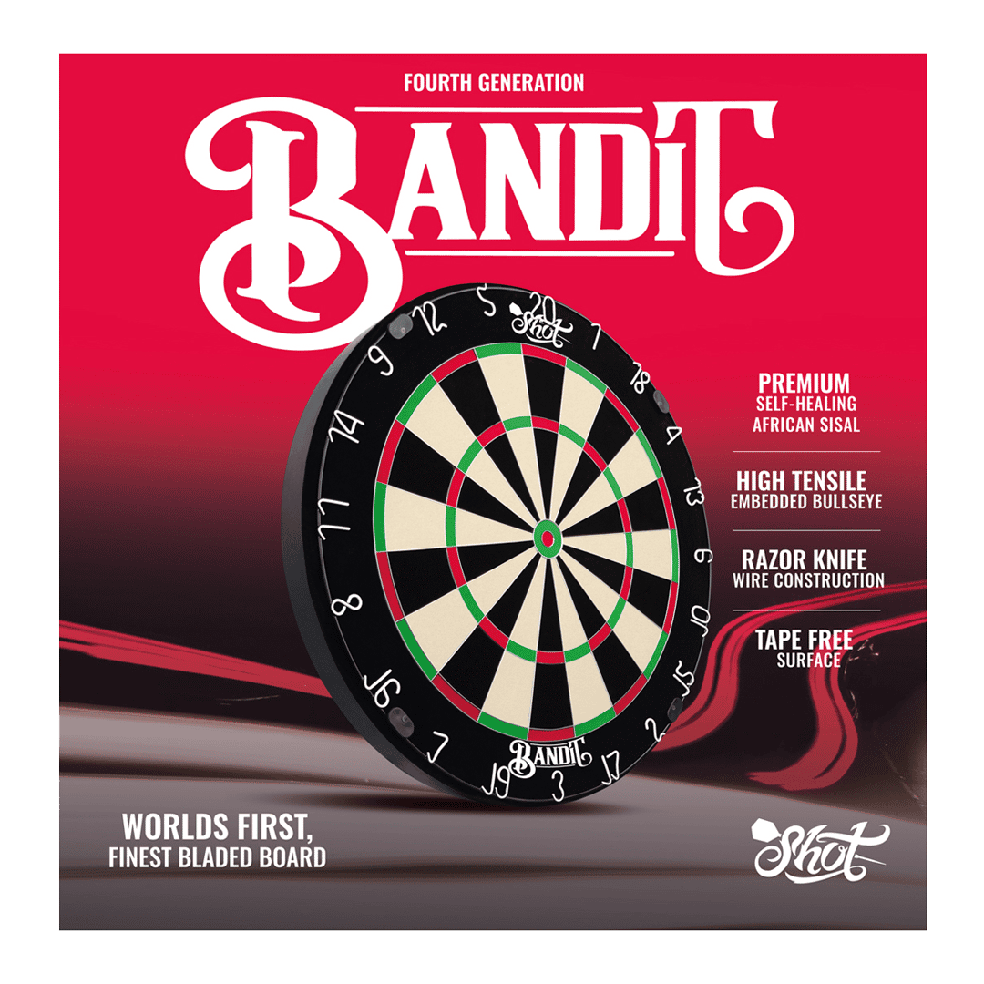 Shot Bandit Steeldartboard