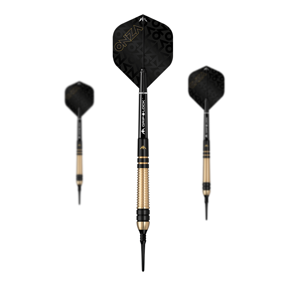 Mission Onza Model 2 Black Gold Soft Darts - 18g