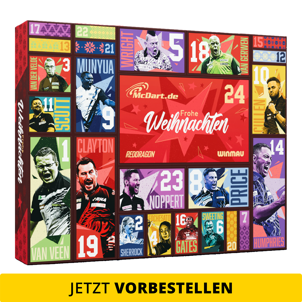 McDart Steel Darts Advent Calendar 2026 McDart Steel Darts Advent Calendar 2026