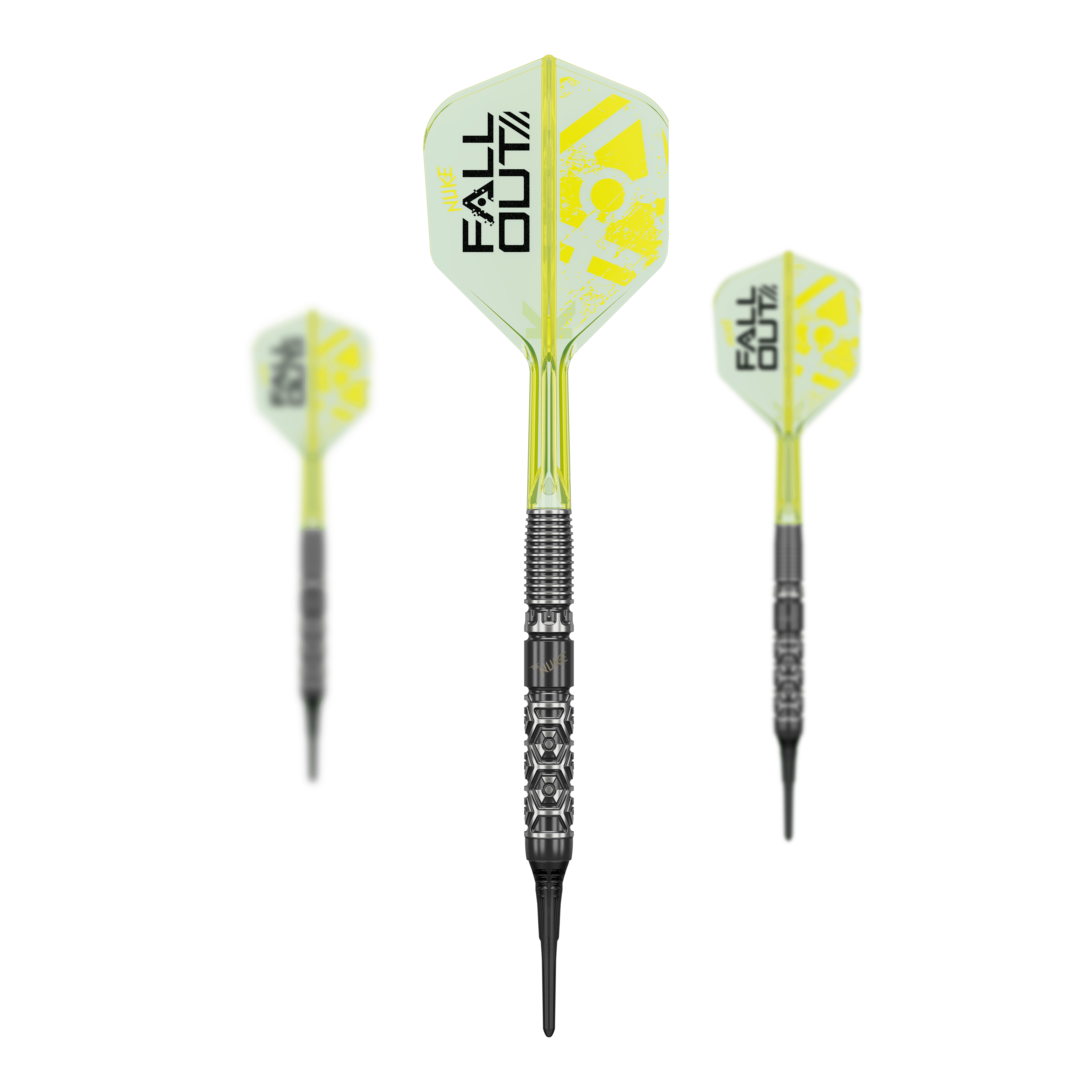 Target Luke Littler Nuke Fallout Soft Darts - 19g Target Luke Littler Nuke Fallout Soft Darts - 19g