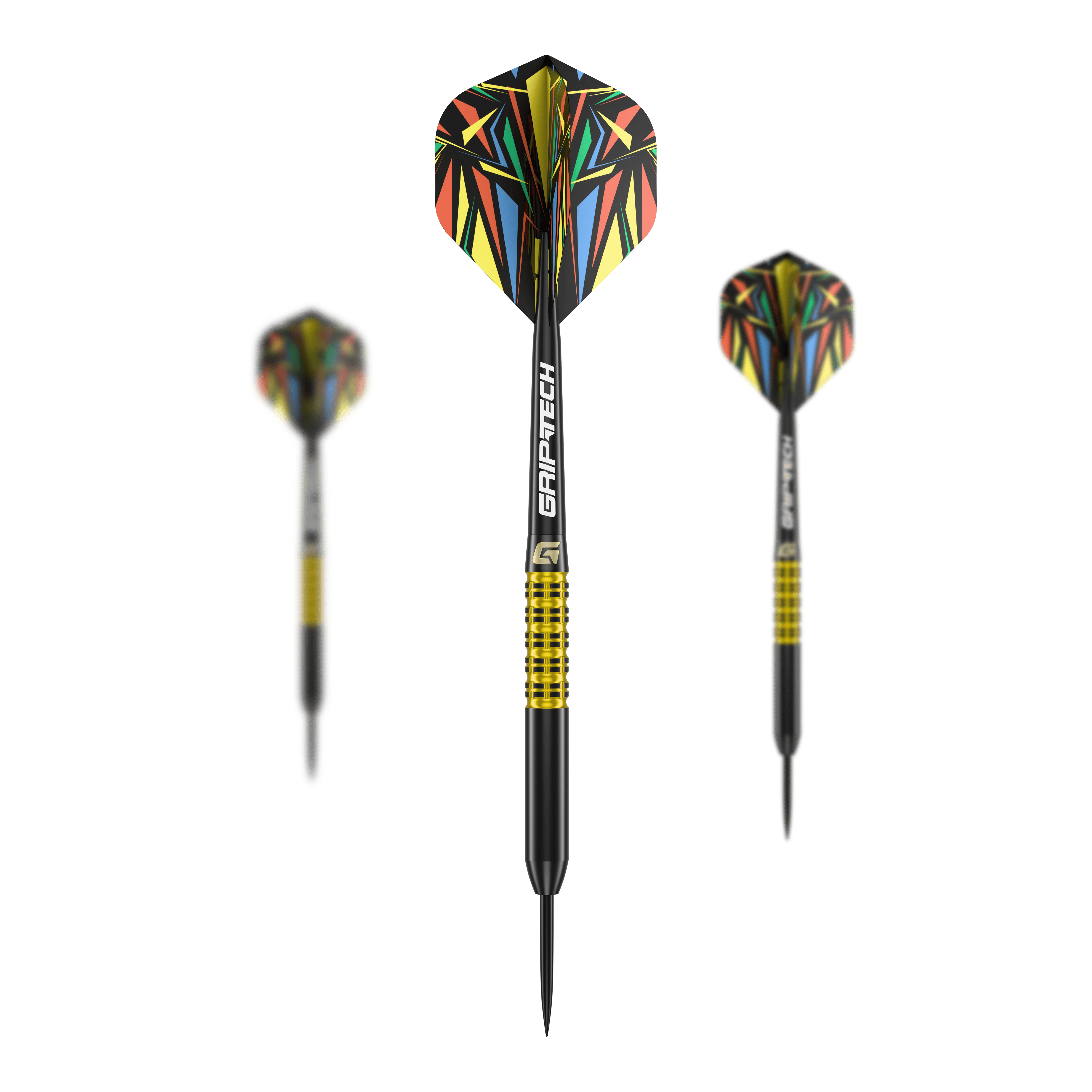 GOAT Athlete Yellow Brass Steeldarts - 12g