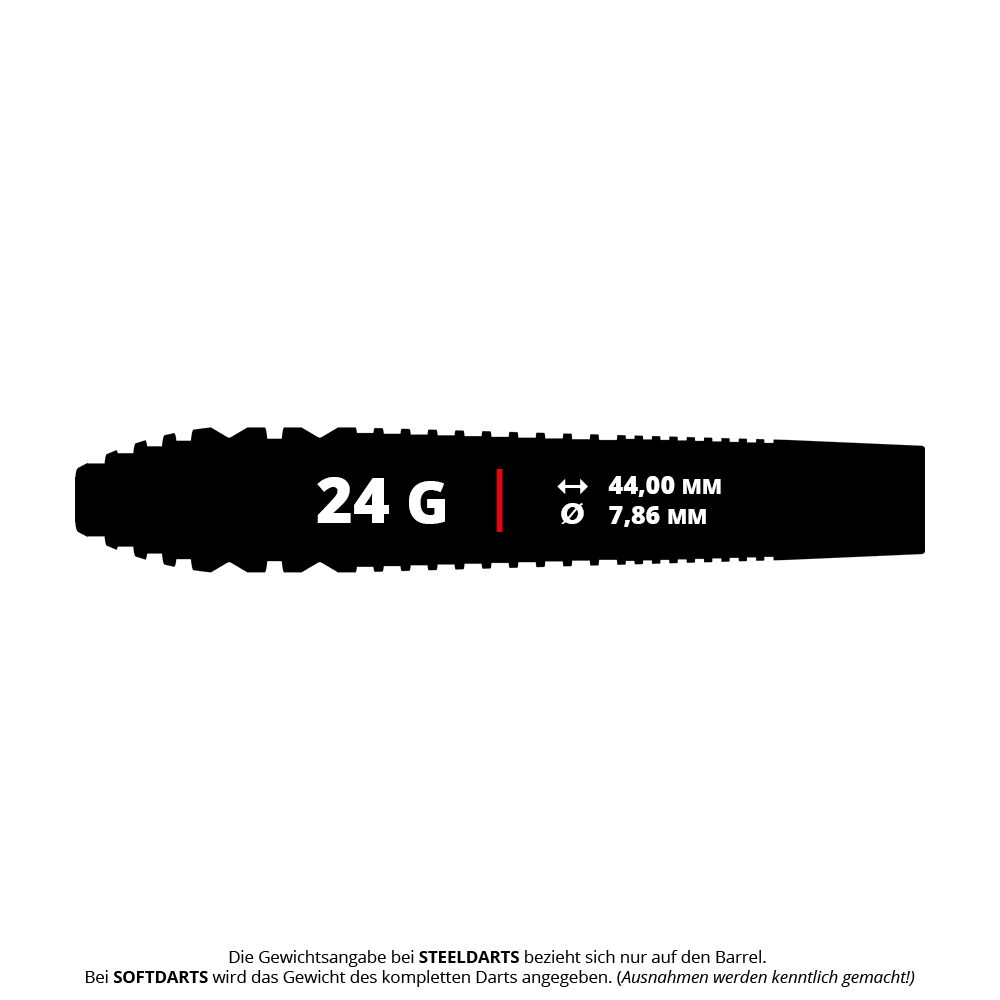 Target Lorraine Winstanley GEN2 Swiss Point Steel Darts - 24g Target Lorraine Winstanley GEN2 Swiss Point Steeldarts - 24g sind spezielle Steeldarts für ambitionierte Spieler. Das Bild präsentiert die Pfeile mit ihrem einzigartigen Design.