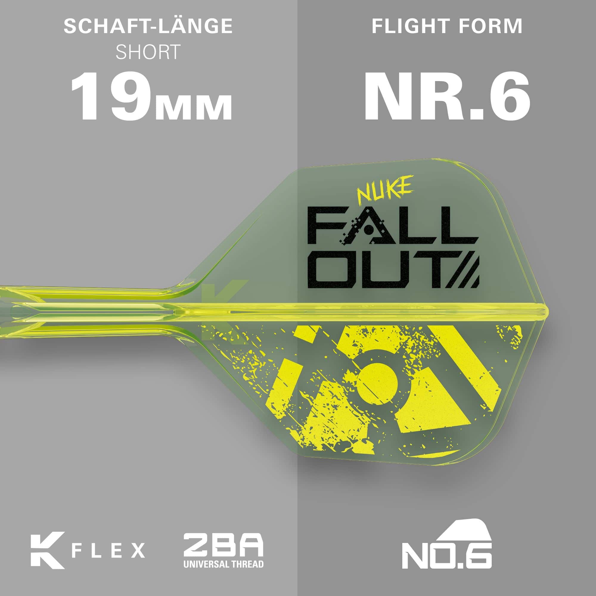 Target Luke Littler Nuke Fallout Soft Darts - 19g