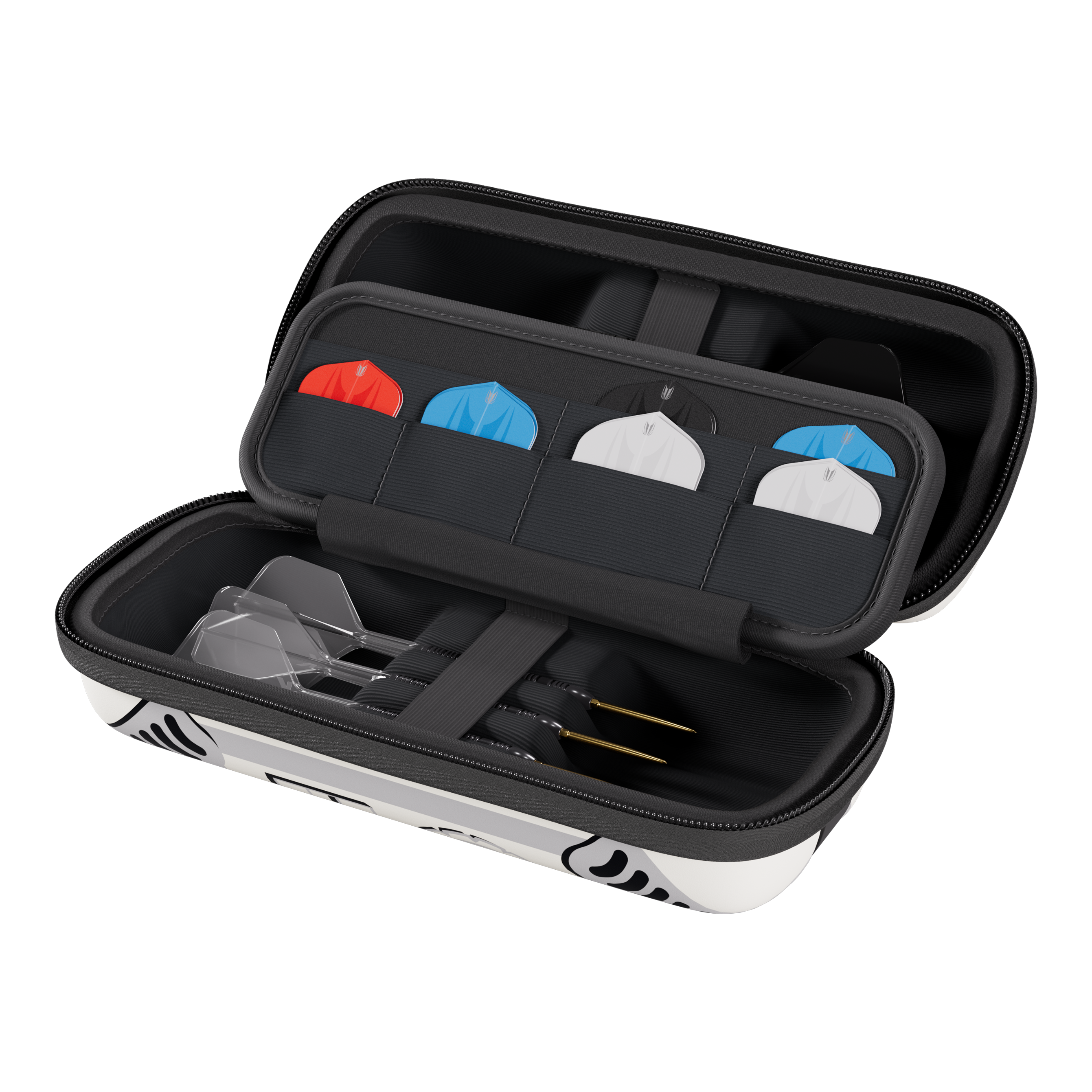 Target Star Wars Boa Dartcase - Stormtrooper Das Bild zeigt das Target Star Wars Boa Dartcase mit Stormtrooper-Design. Es eignet sich ideal für Fans von Darts und Star Wars.